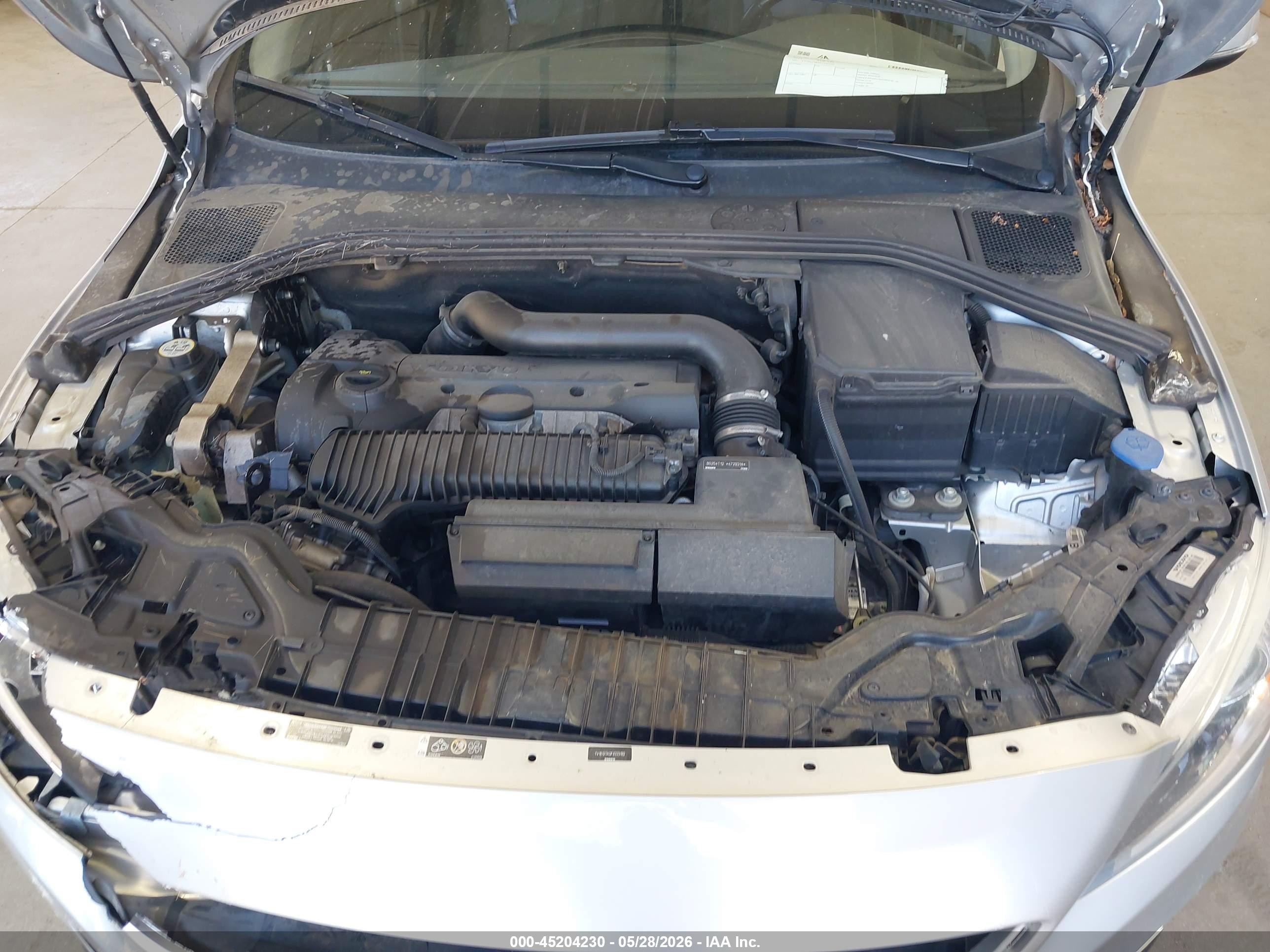 2015 Volvo S60 T5 Premier Silver vin: YV1612TK0F2333192