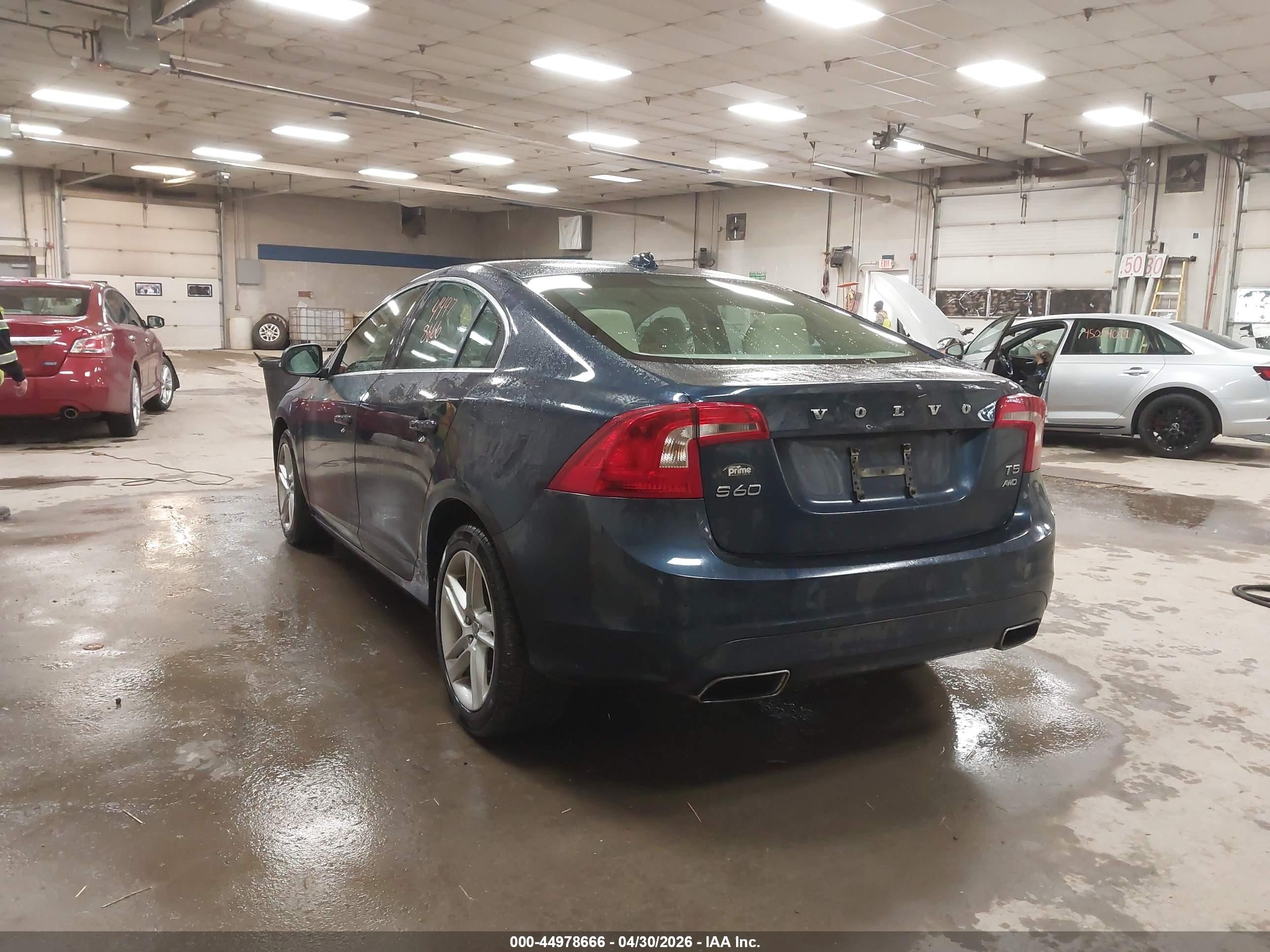 2015 Volvo S60 T5 Premier Синий vin: YV1612TK1F1346829