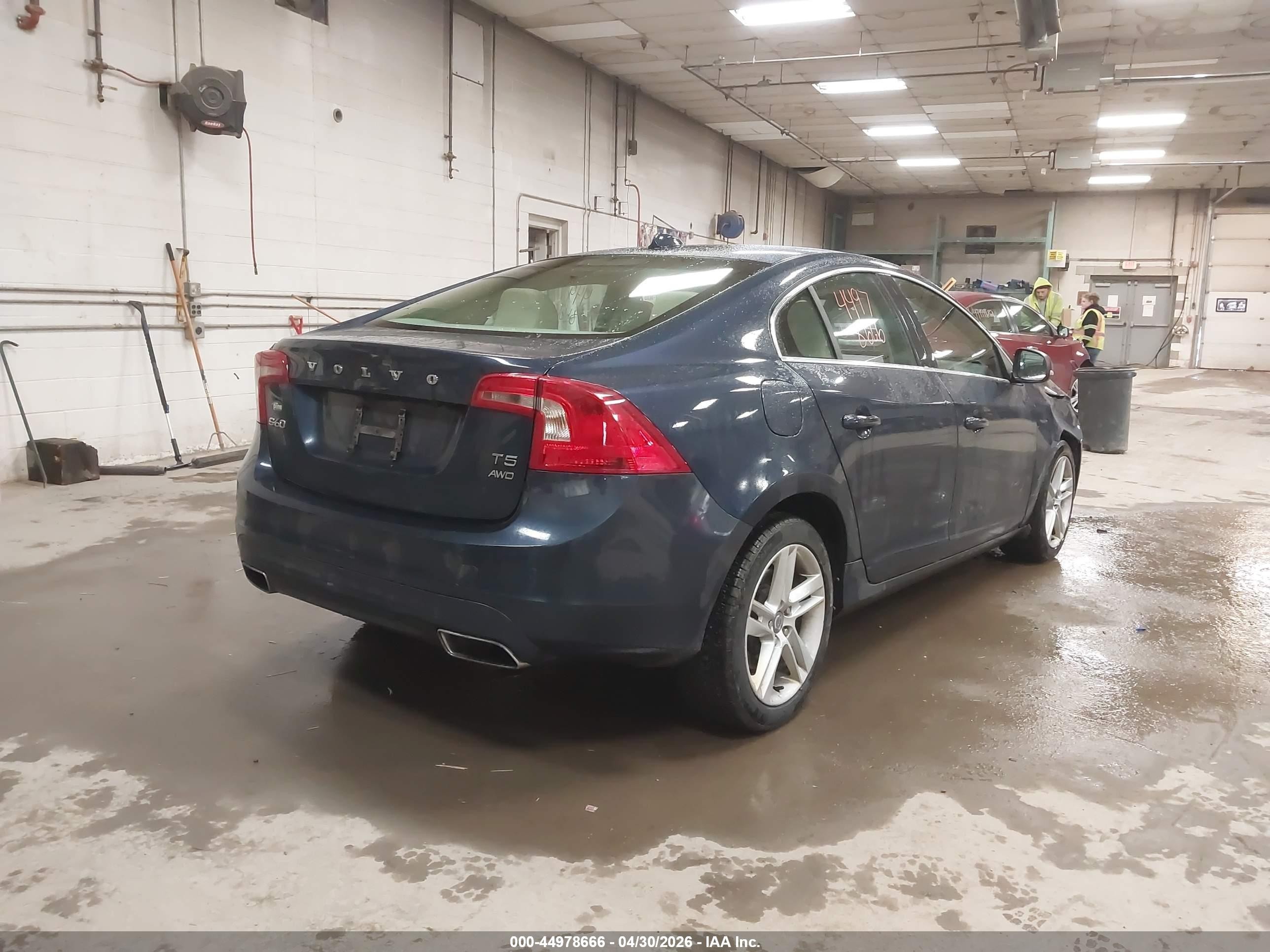 2015 Volvo S60 T5 Premier Синий vin: YV1612TK1F1346829