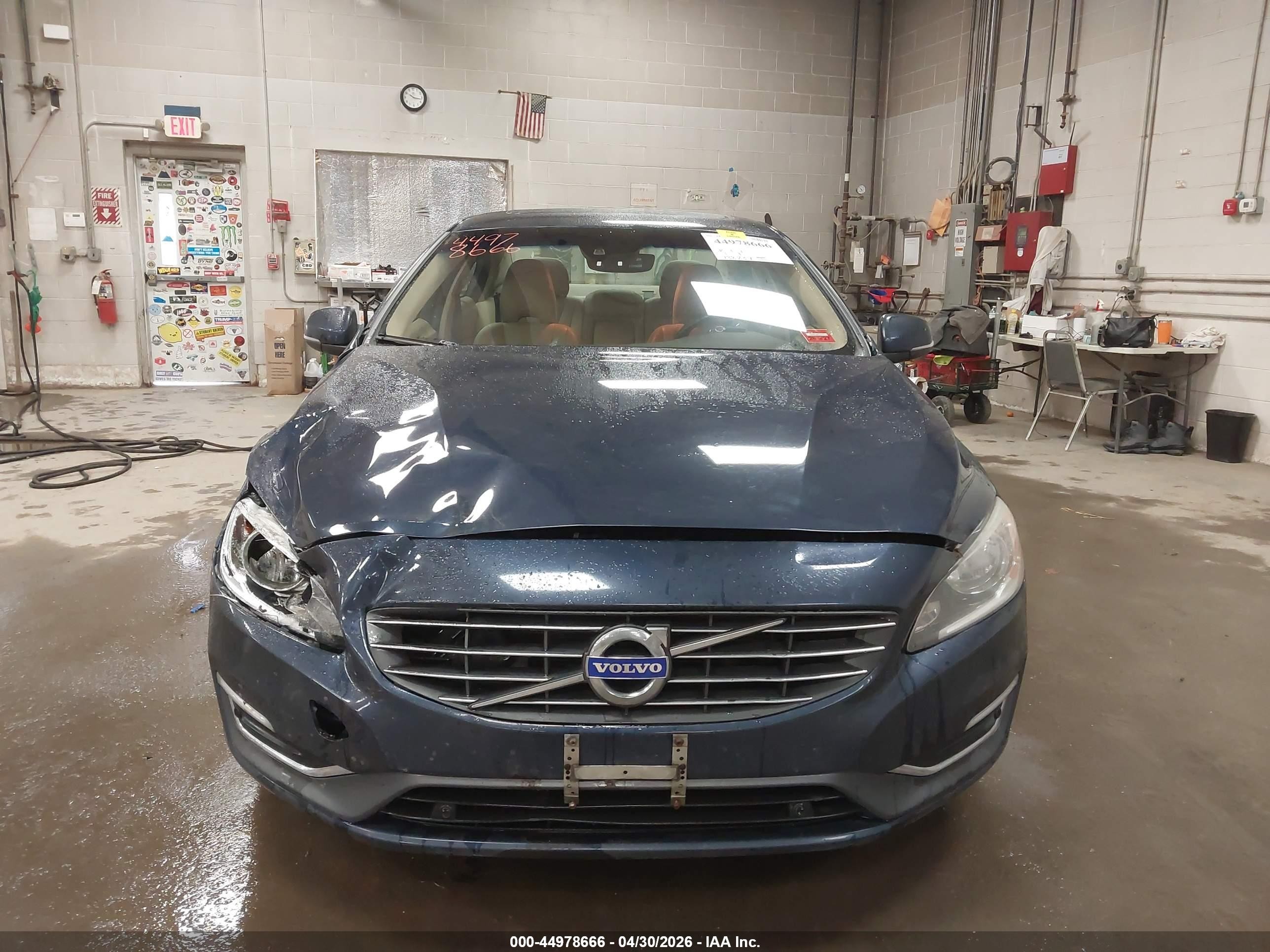 2015 Volvo S60 T5 Premier Синий vin: YV1612TK1F1346829