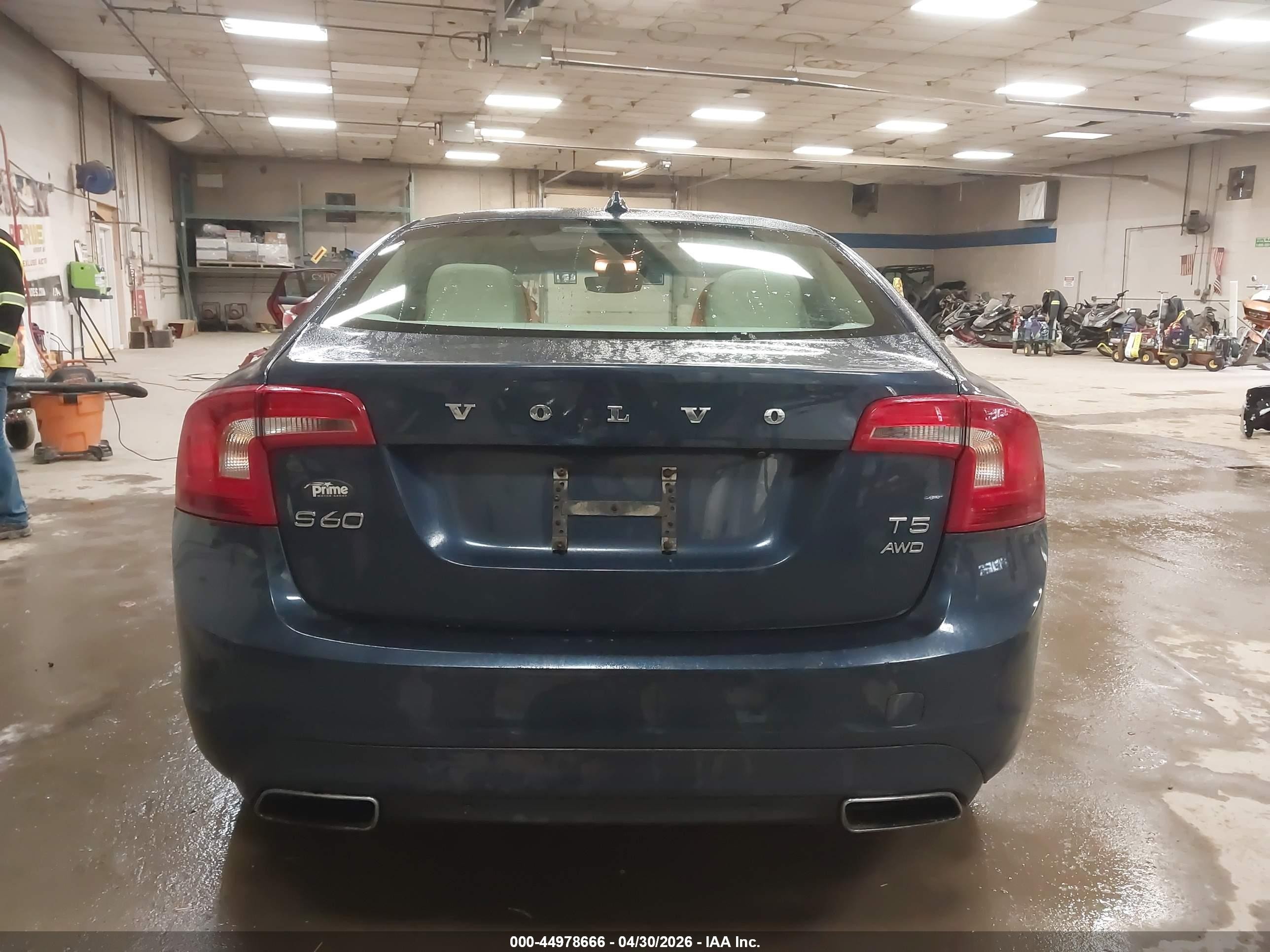 2015 Volvo S60 T5 Premier Синий vin: YV1612TK1F1346829