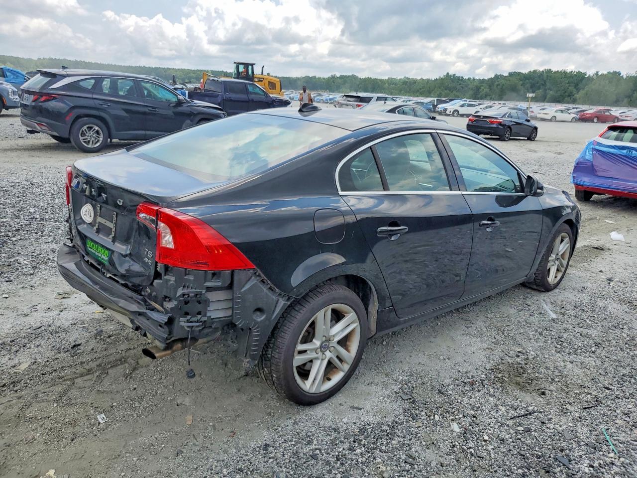 2015 Volvo S60 Premier Черный vin: YV1612TK3F1357198