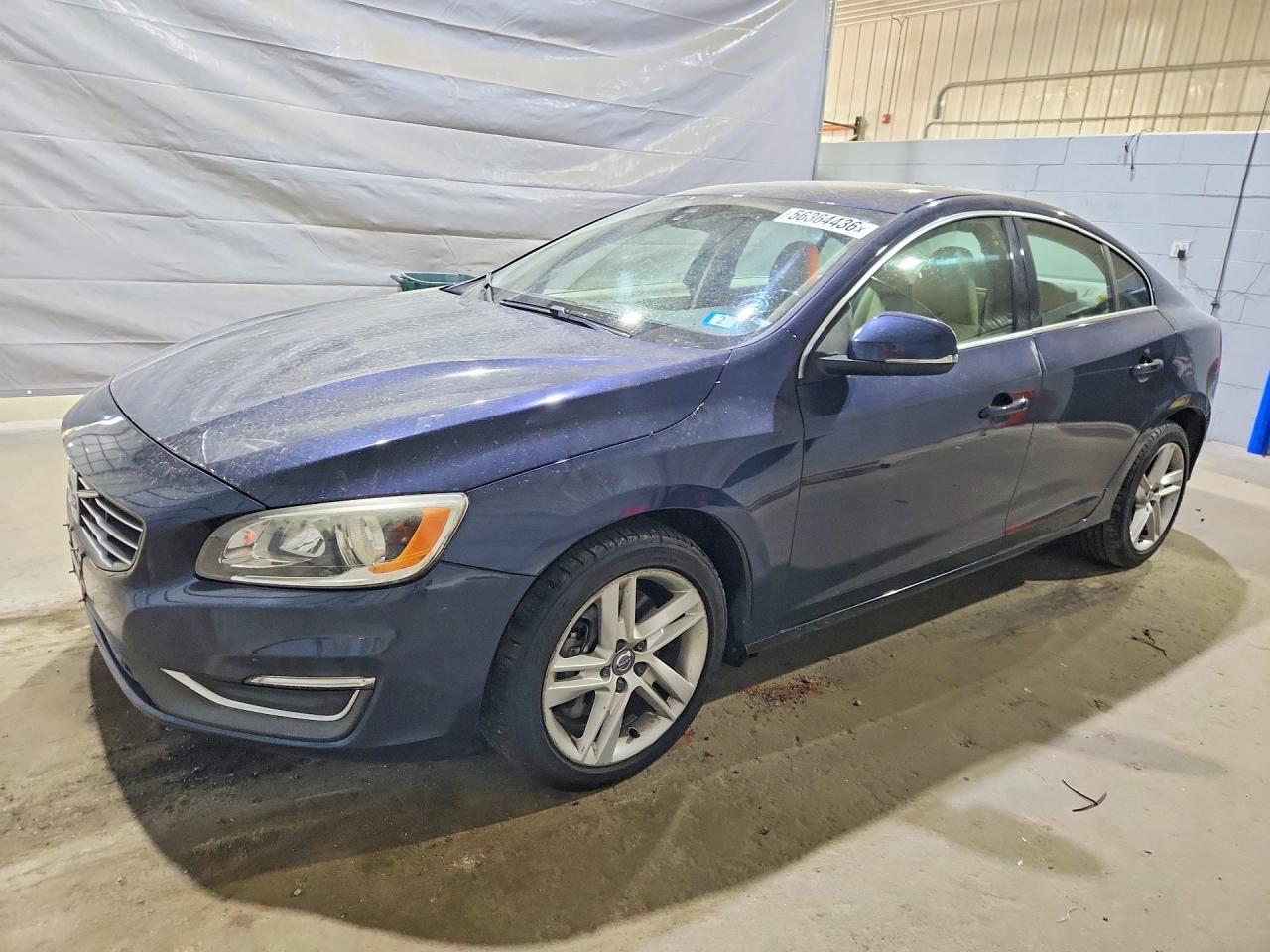 2015 Volvo S60 Premier Blue vin: YV1612TK4F1357260