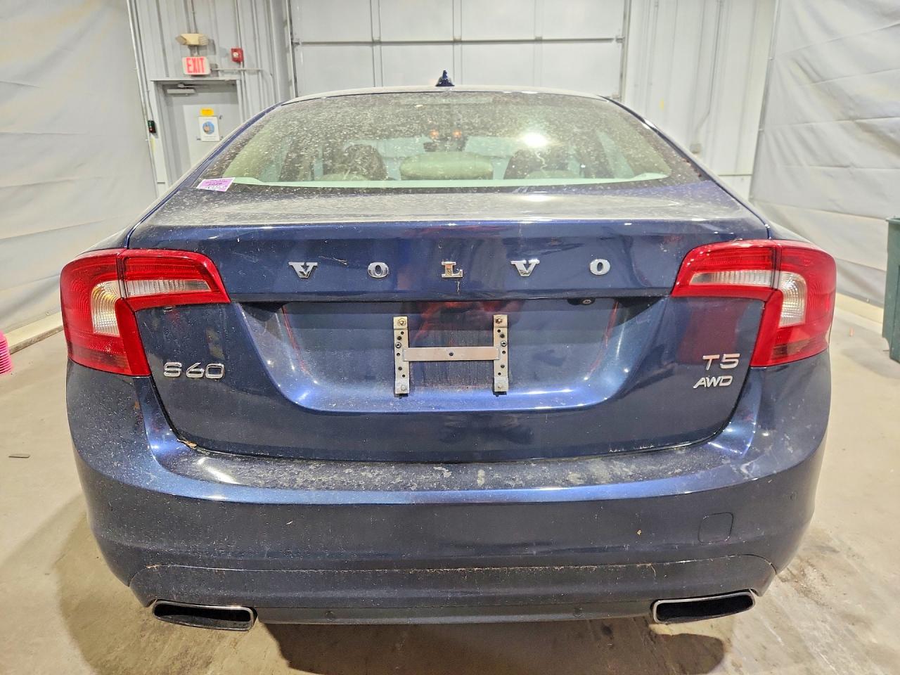 2015 Volvo S60 Premier Blue vin: YV1612TK4F1357260