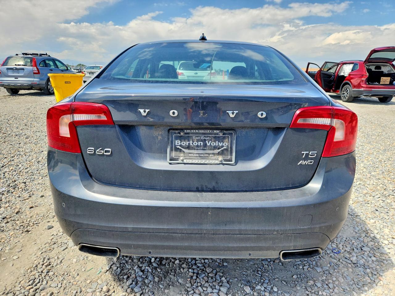 2015 Volvo S60 Premier Charcoal vin: YV1612TK5F1351578