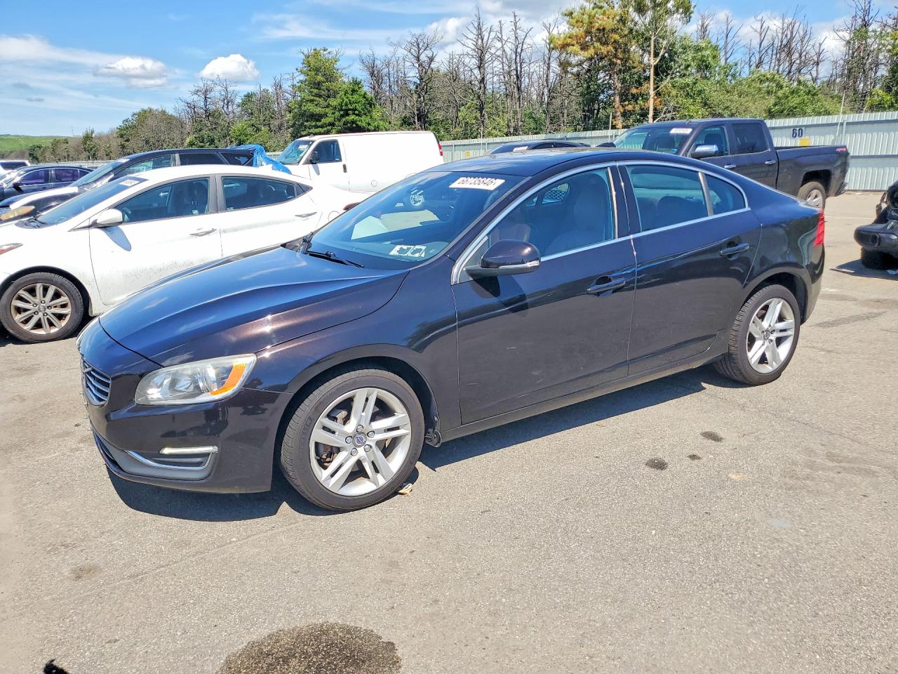 2015 Volvo S60 Premier Black vin: YV1612TK5F2356435