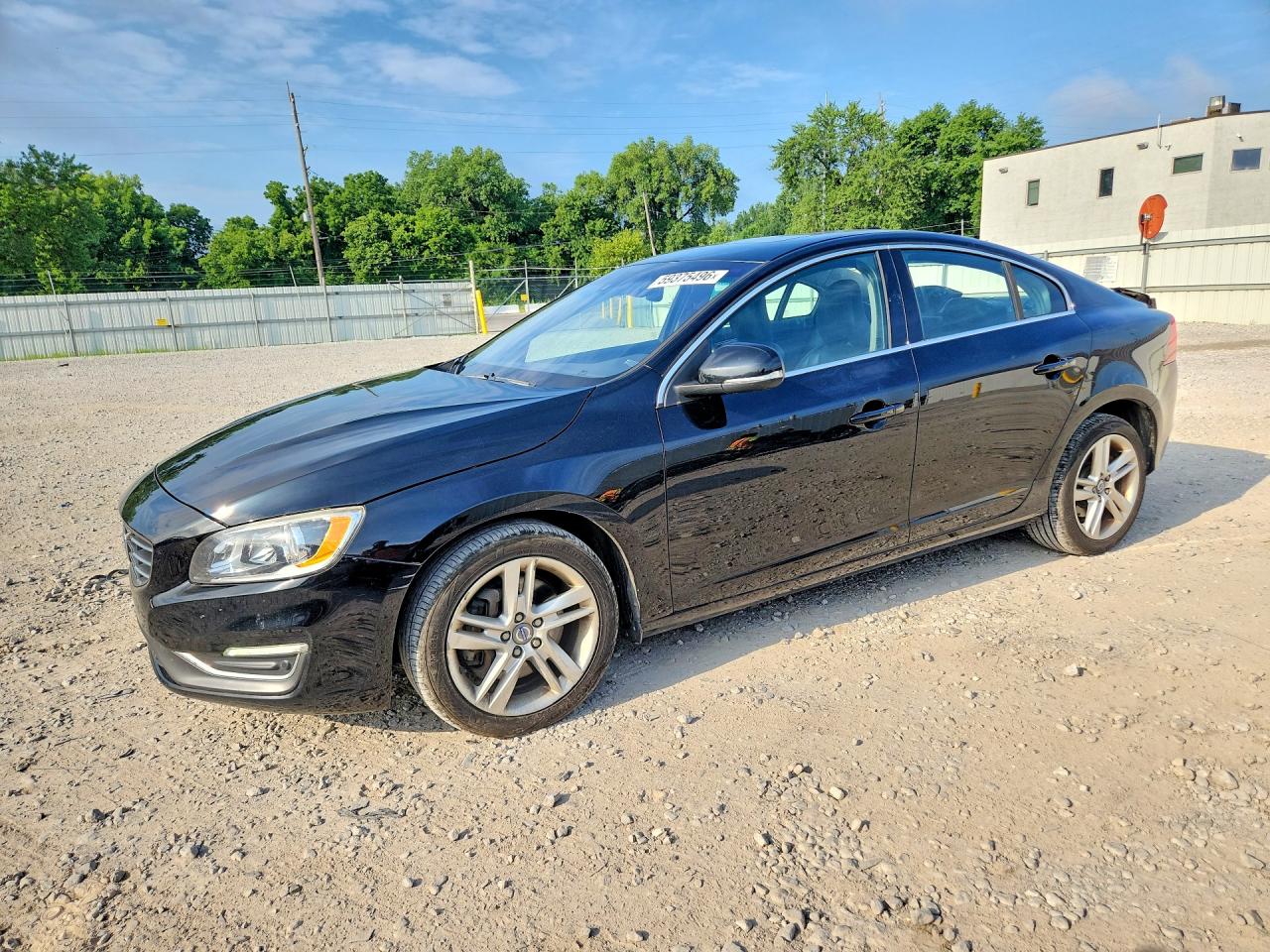 2015 Volvo S60 Premier Black vin: YV1612TK7F1353736