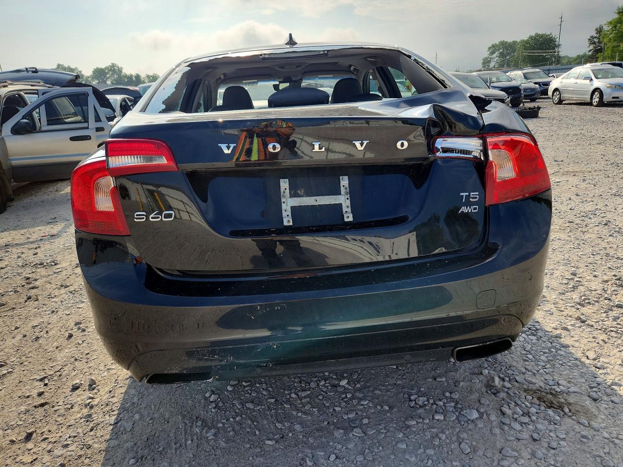 2015 Volvo S60 Premier Black vin: YV1612TK7F1353736