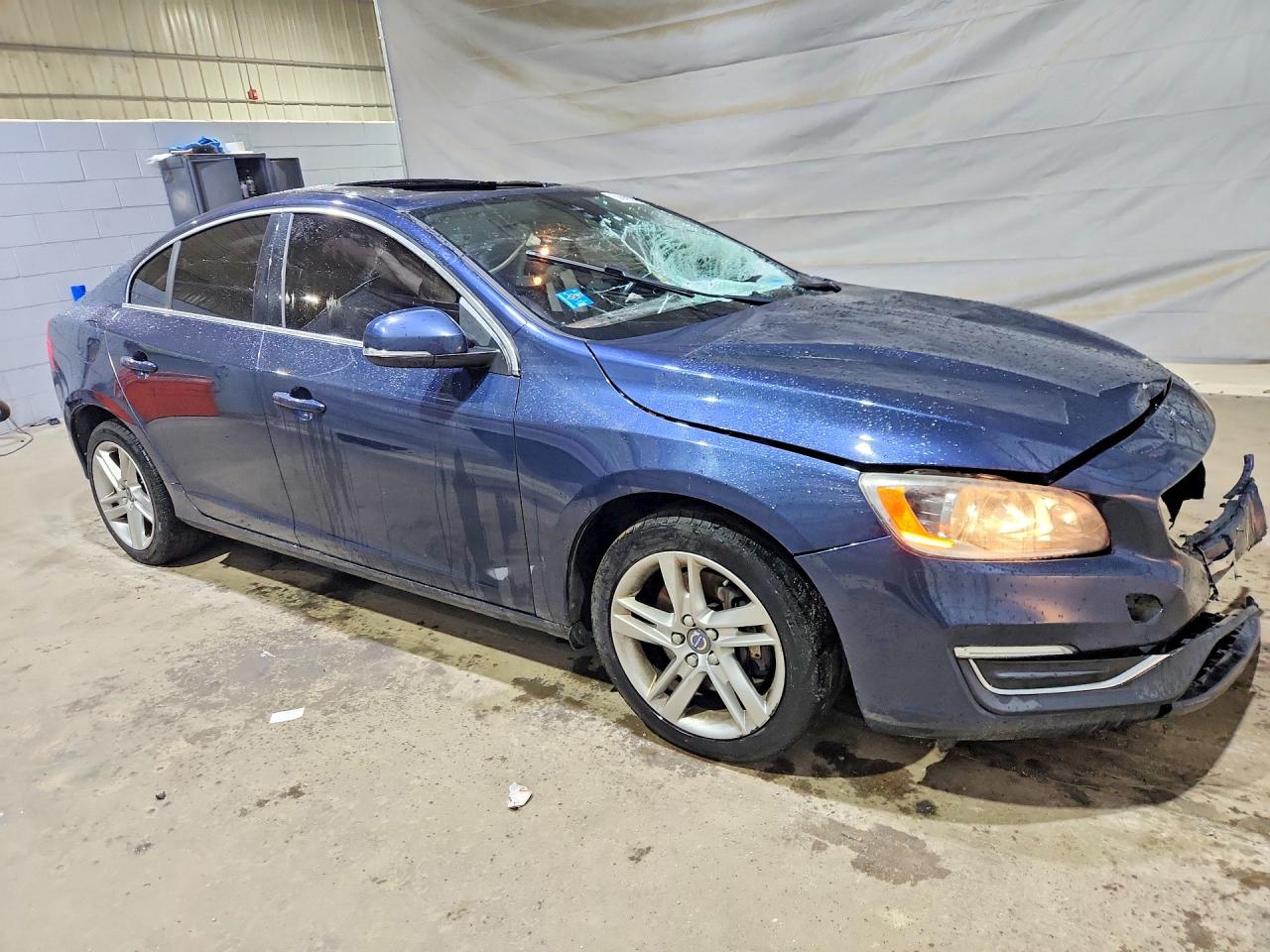 2015 Volvo S60 Premier Blue vin: YV1612TK8F2366893