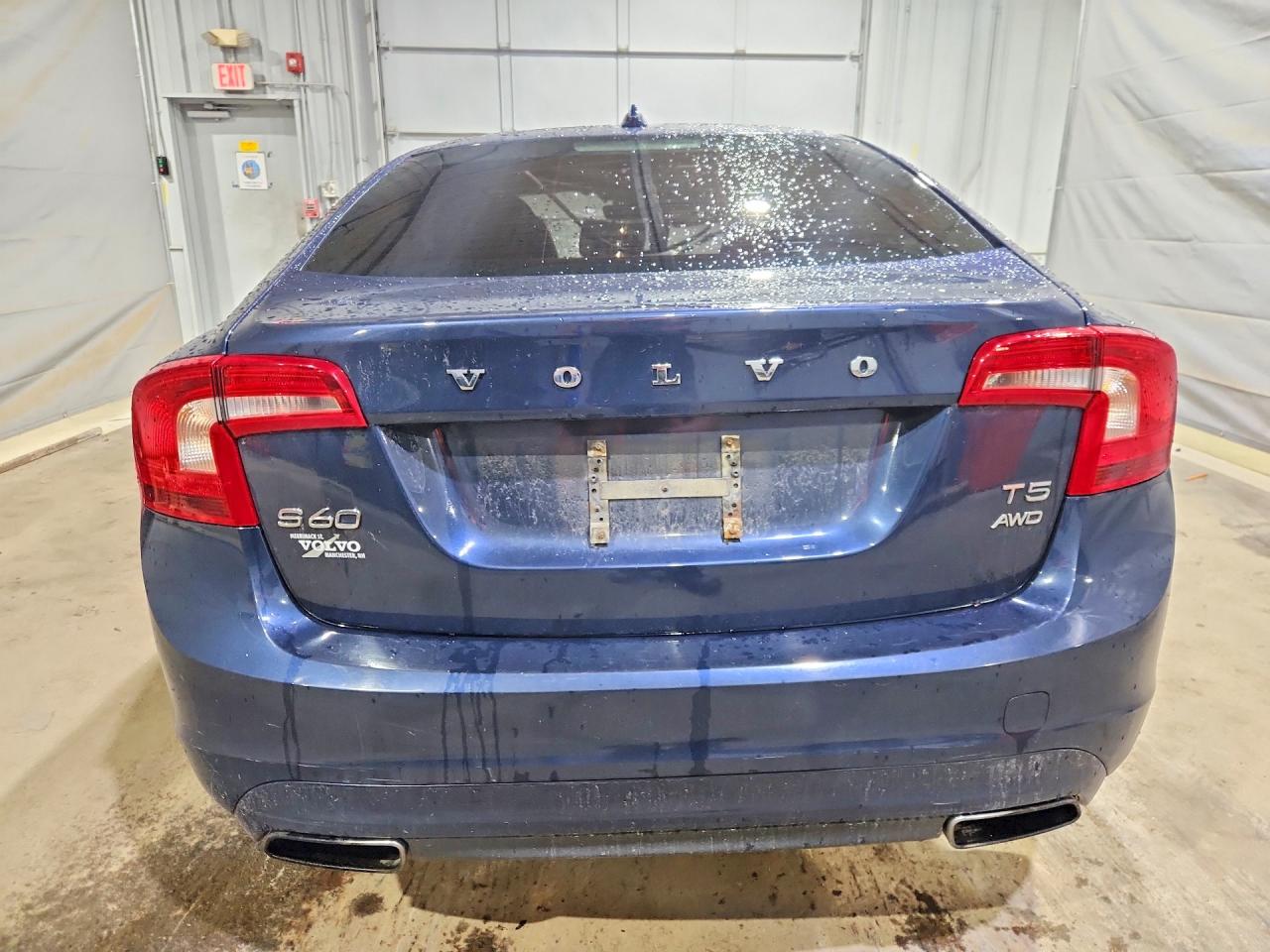 2015 Volvo S60 Premier Blue vin: YV1612TK8F2366893