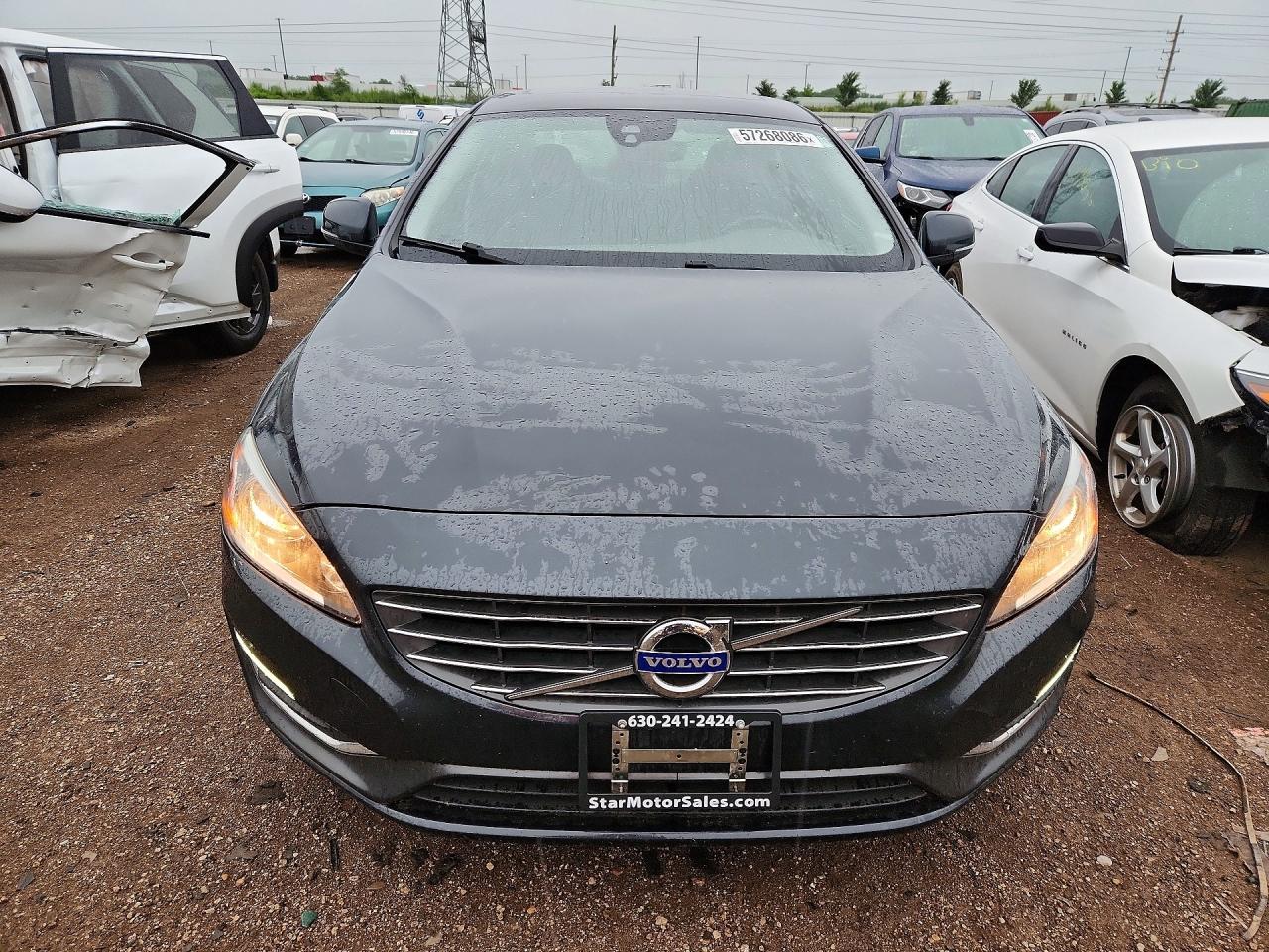 2015 Volvo S60 Premier Charcoal vin: YV1612TK9F2356423