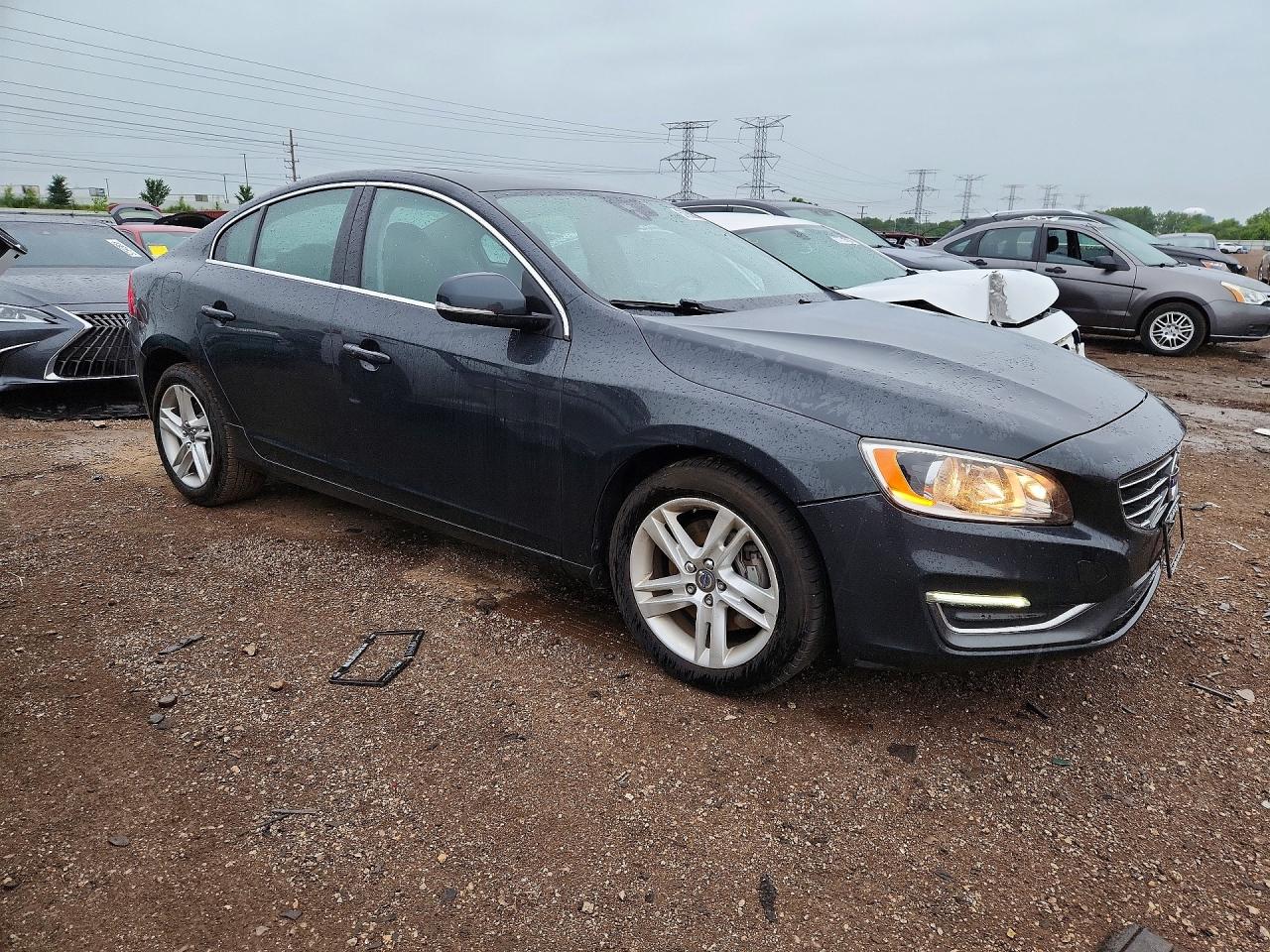 2015 Volvo S60 Premier Charcoal vin: YV1612TK9F2356423