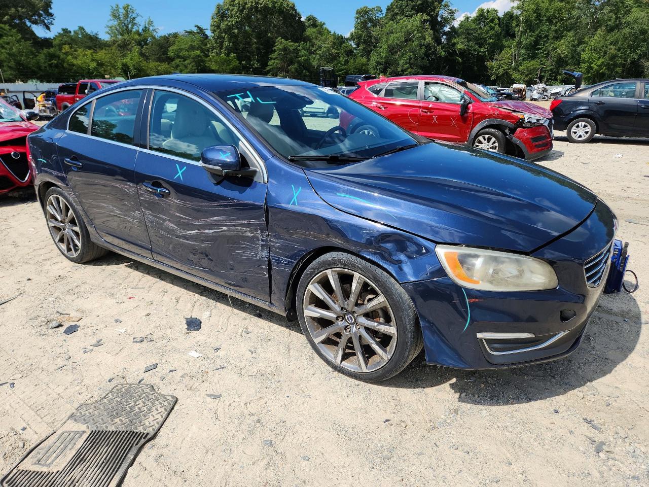 2015 Volvo S60 Premier Blue vin: YV1612TK9F2362643