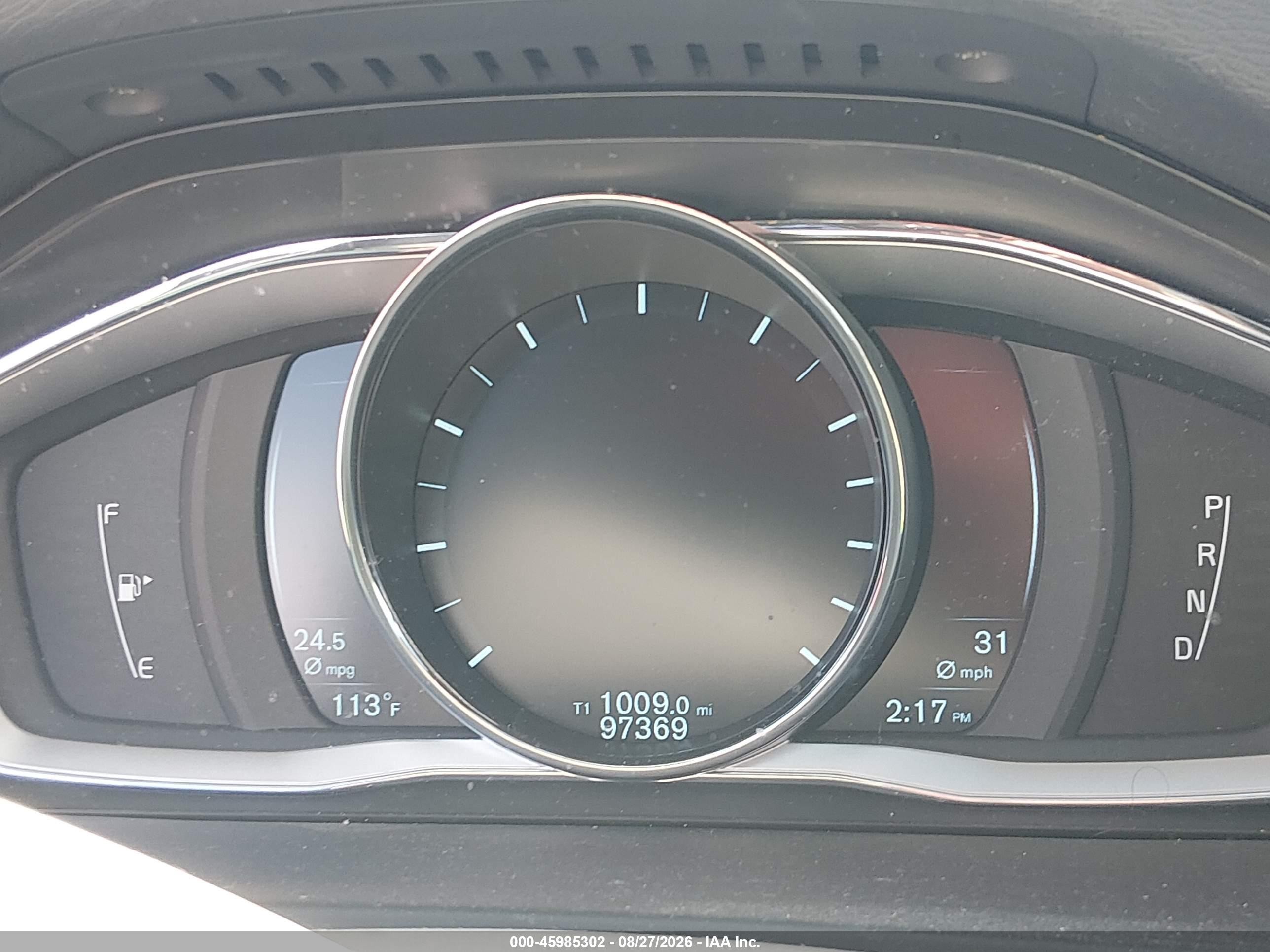 2015 Volvo S60 T5 Premier Серый vin: YV1612TKXF1335389