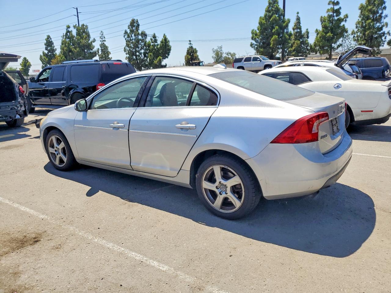 2012 Volvo S60 T5 Silver vin: YV1622FS0C2036220