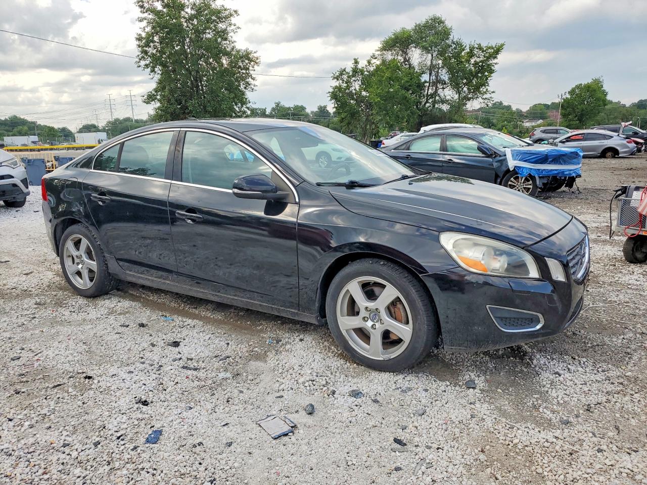 2012 Volvo S60 T5 Черный vin: YV1622FS0C2044060