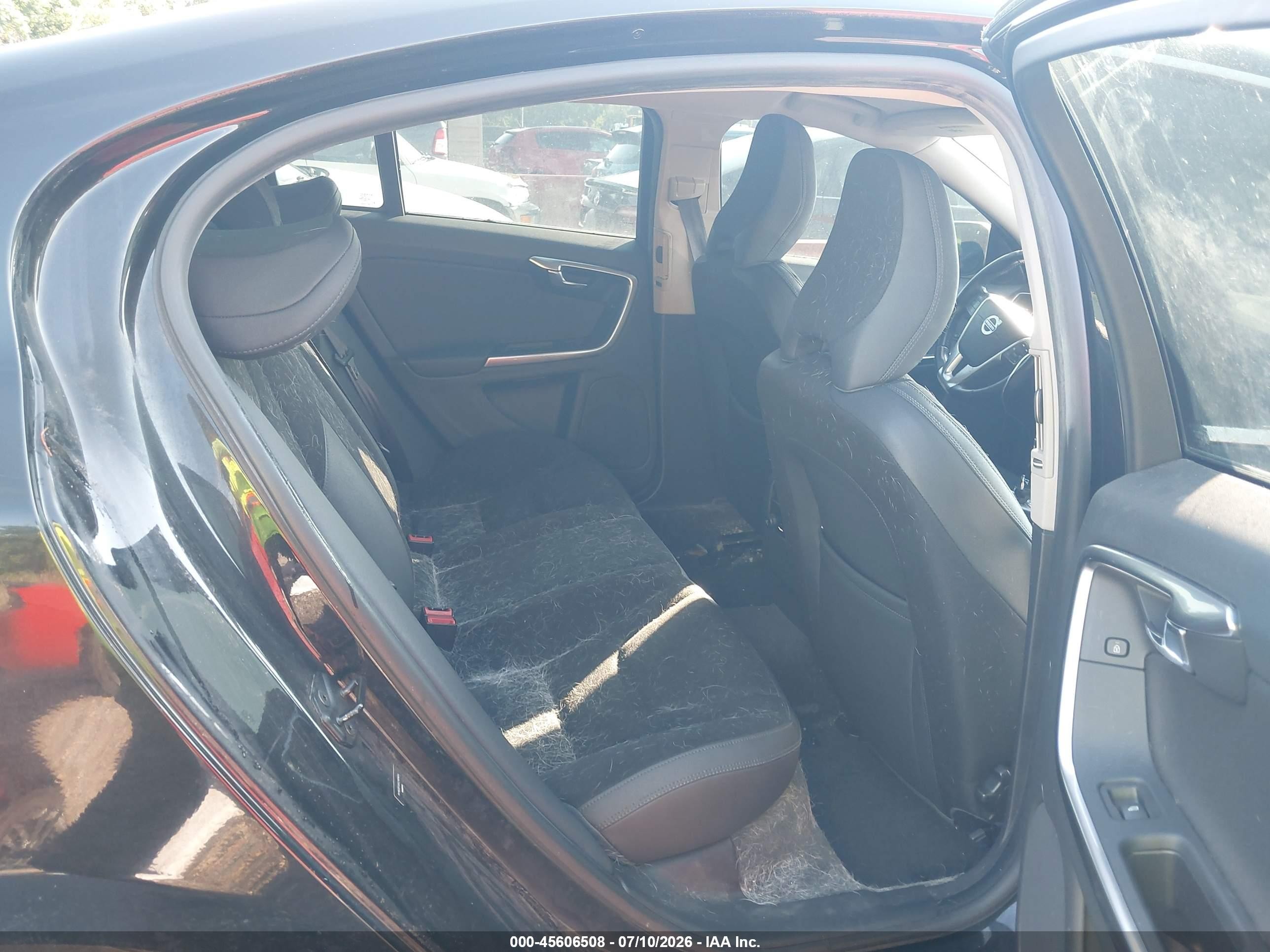 2012 Volvo S60 T5 Black vin: YV1622FS0C2101454