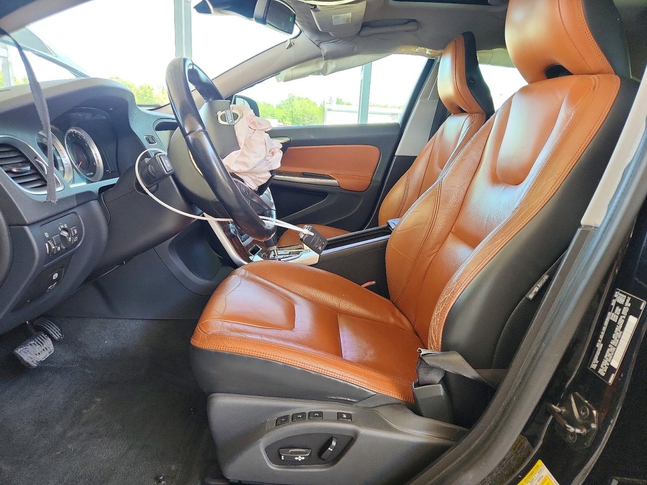 2012 Volvo S60 T5 Black vin: YV1622FS0C2103060