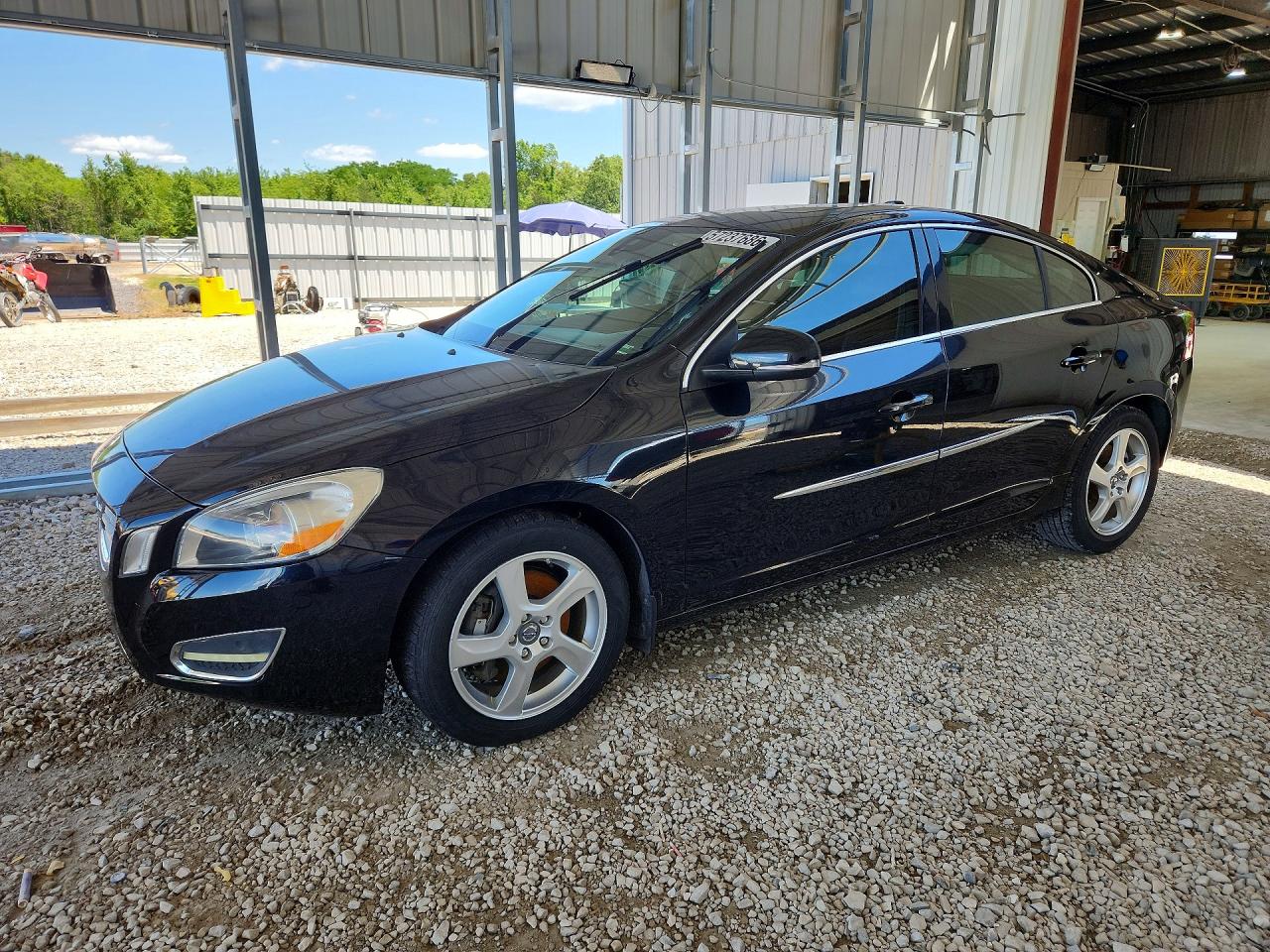 2012 Volvo S60 T5 Black vin: YV1622FS0C2103060