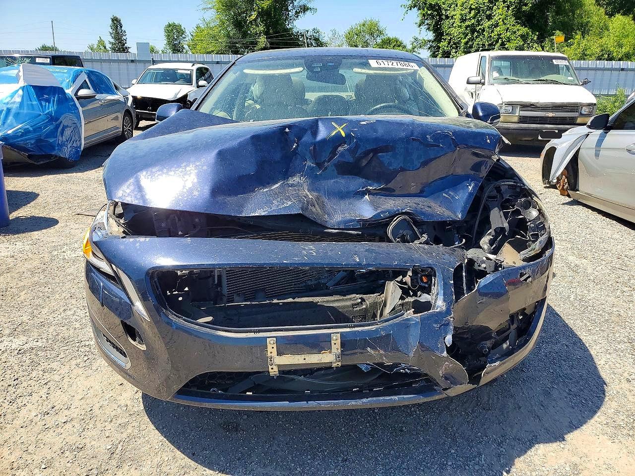 2012 Volvo S60 T5 Blue vin: YV1622FS0C2107349
