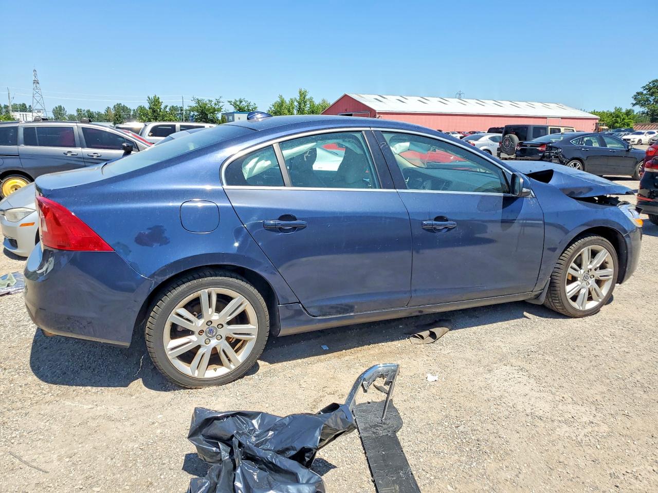 2012 Volvo S60 T5 Blue vin: YV1622FS0C2107349