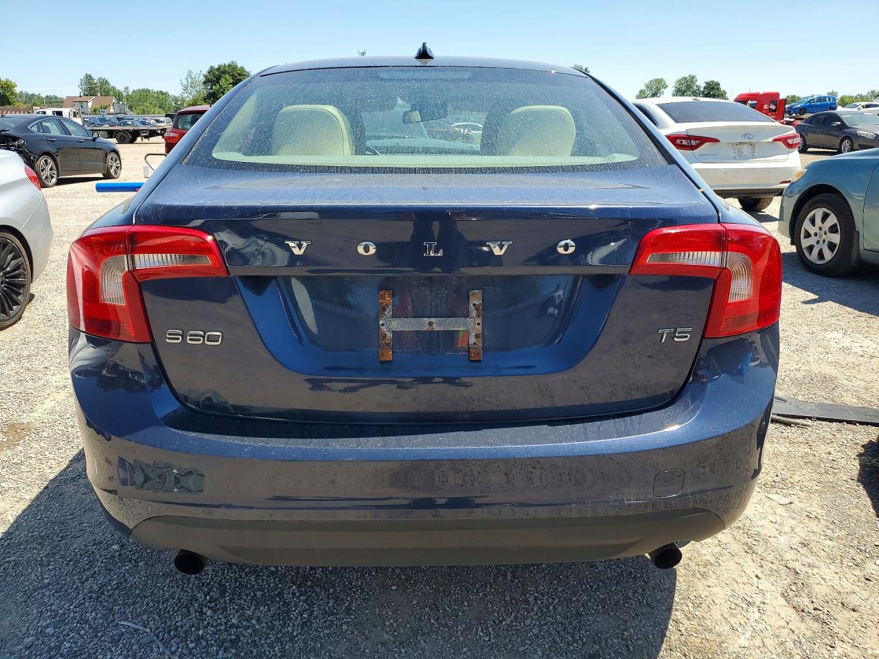 2012 Volvo S60 T5 Blue vin: YV1622FS0C2107349