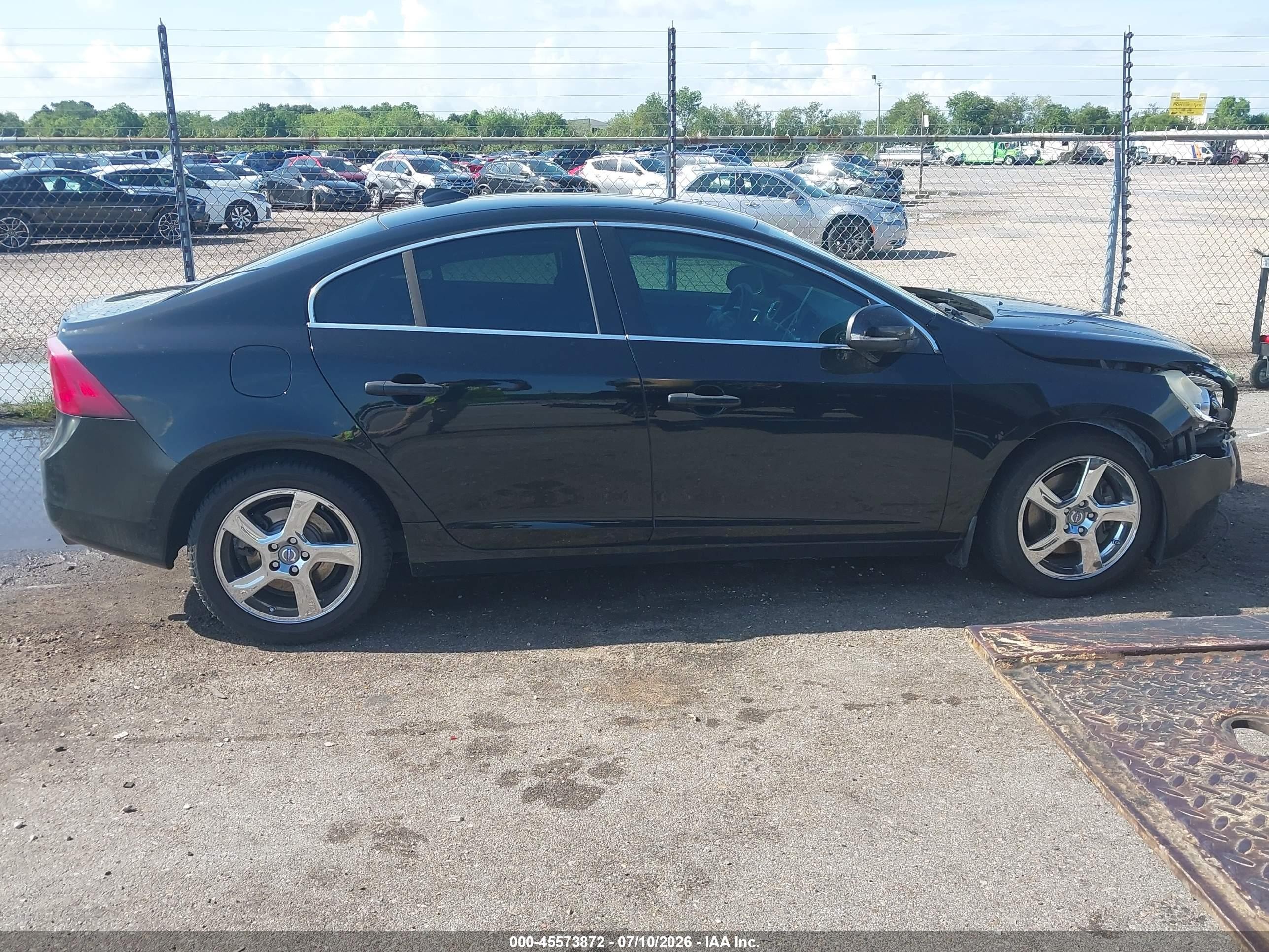 2012 Volvo S60 T5 Black vin: YV1622FS0C2117444