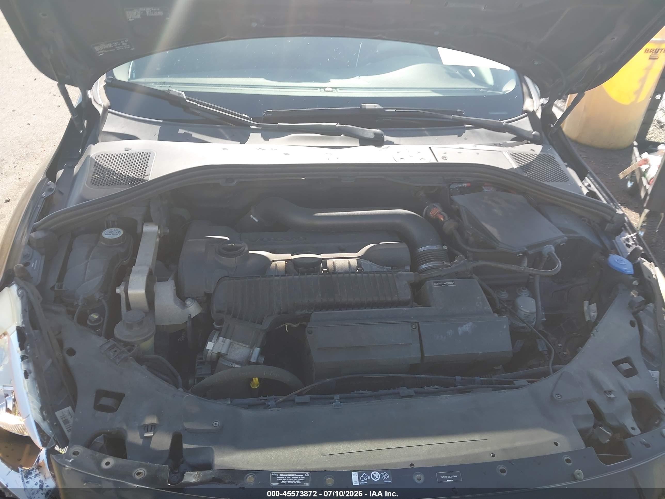 2012 Volvo S60 T5 Black vin: YV1622FS0C2117444