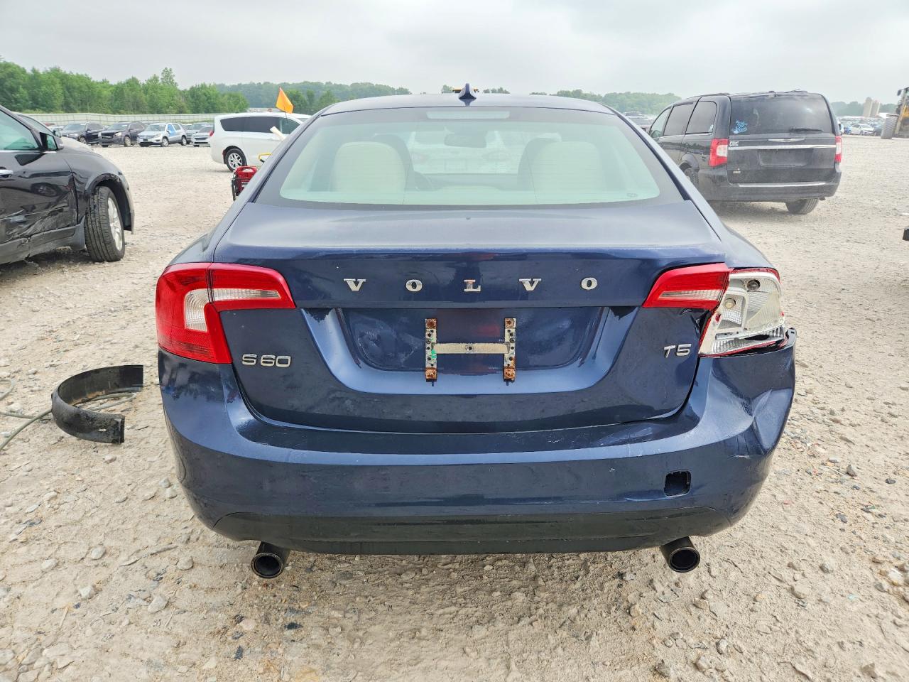 2012 Volvo S60 T5 Blue vin: YV1622FS0C2125950