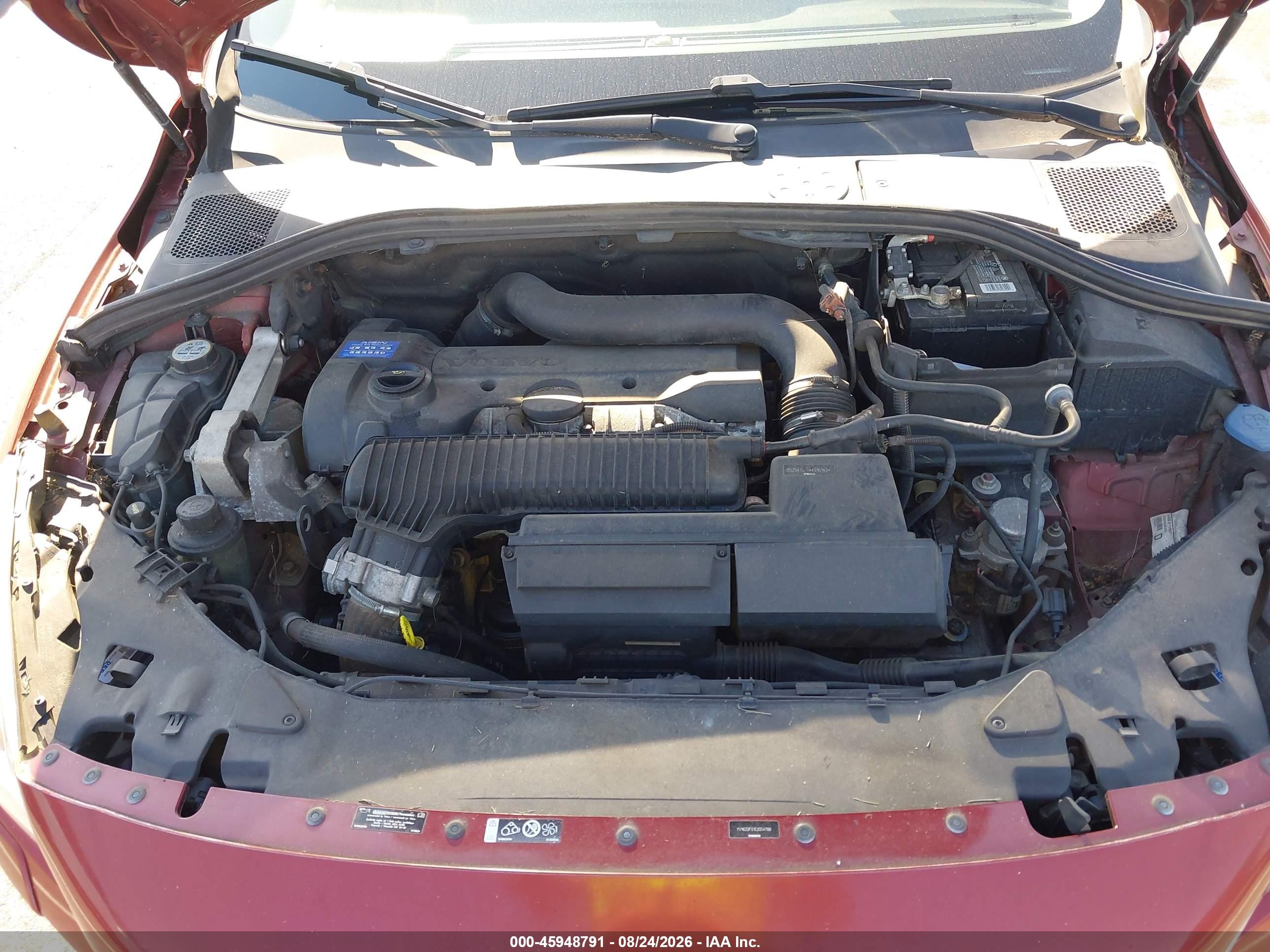 2012 Volvo S60 T5 Red vin: YV1622FS1C2054788