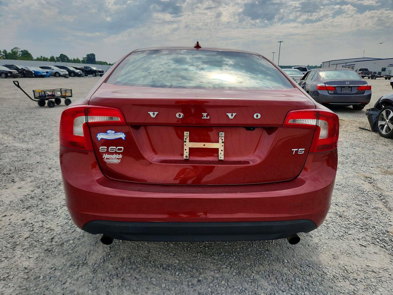 2012 Volvo S60 T5 Burgundy vin: YV1622FS1C2055388