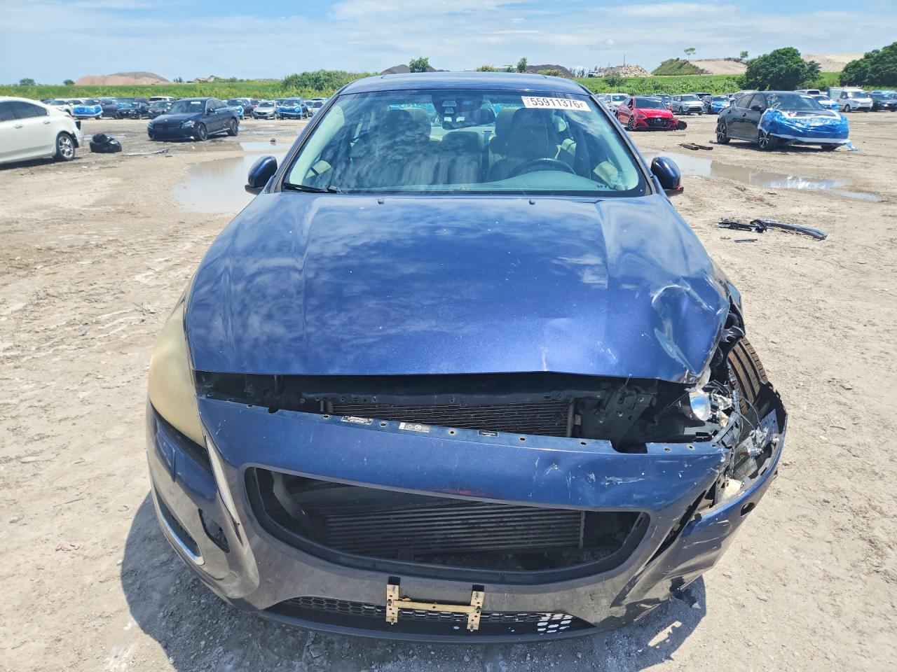 2012 Volvo S60 T5 Blue vin: YV1622FS1C2081750