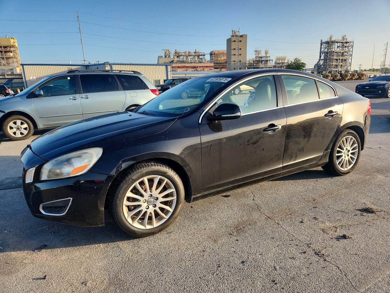 2012 Volvo S60 T5 Black vin: YV1622FS2C2035697