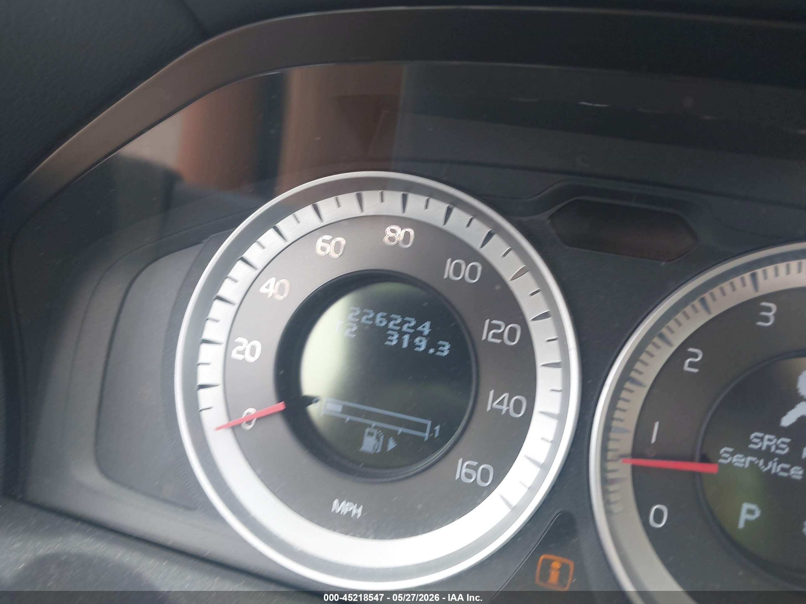 2012 Volvo S60 T5 Black vin: YV1622FS2C2037160