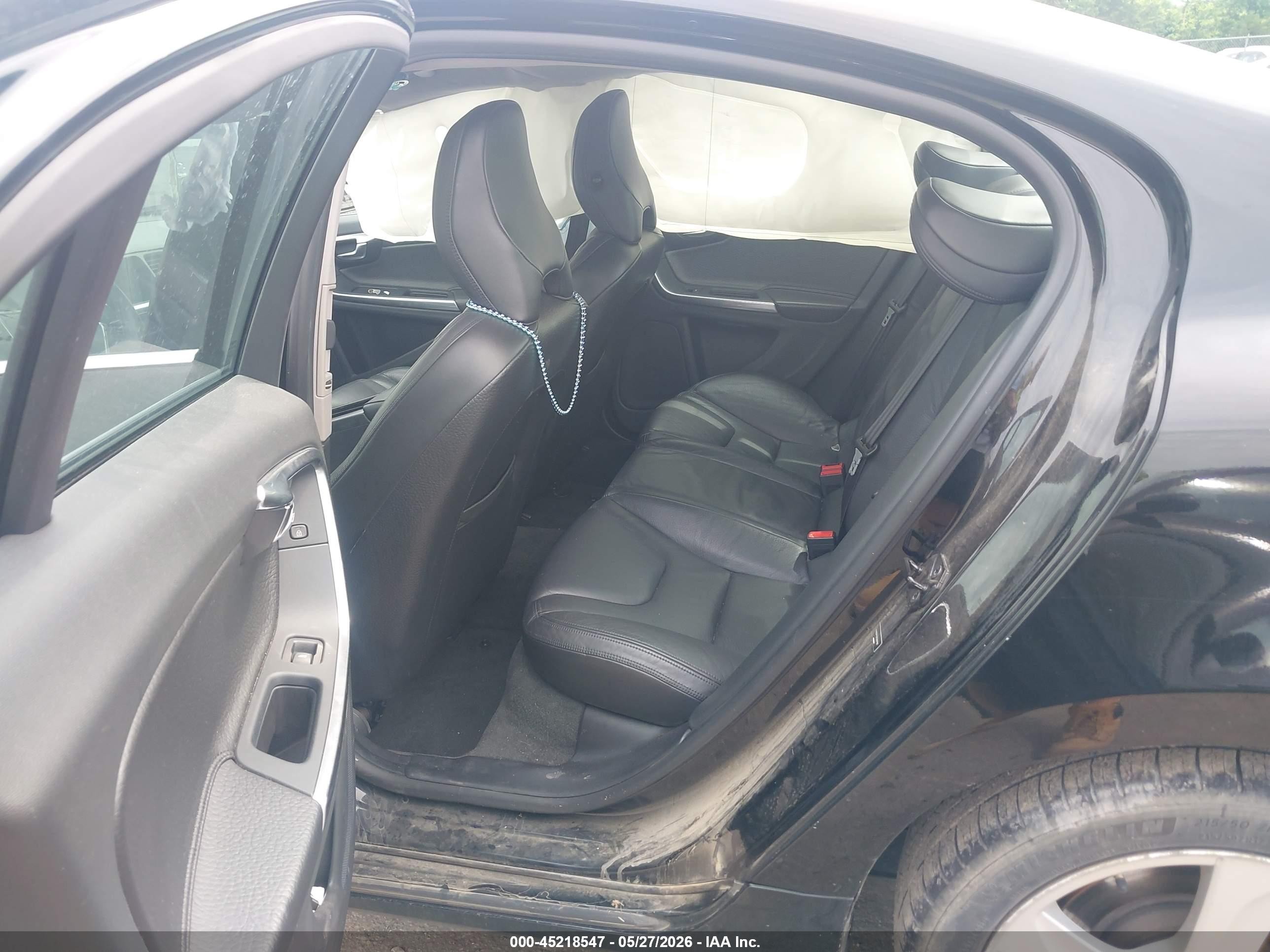 2012 Volvo S60 T5 Black vin: YV1622FS2C2037160