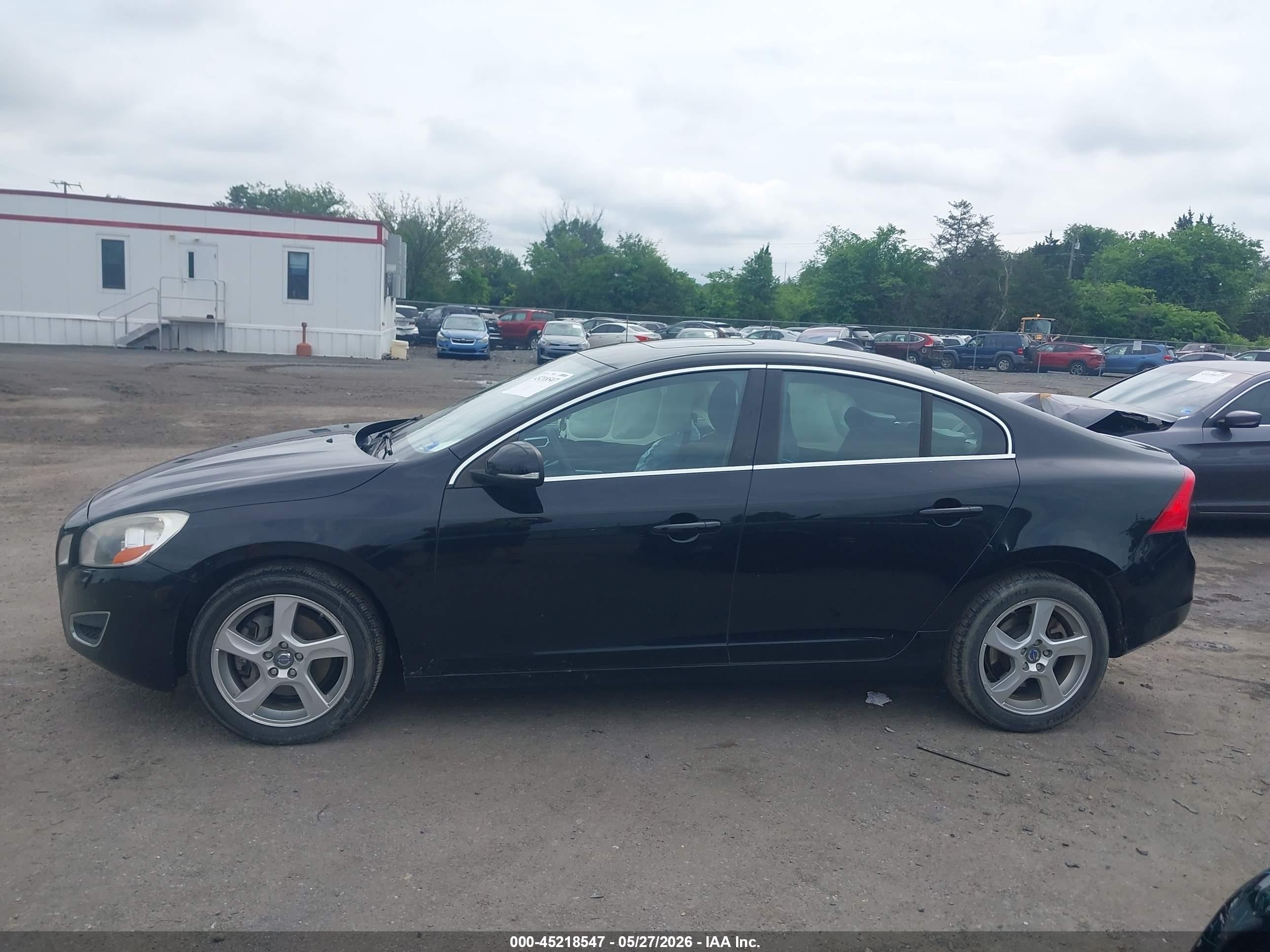2012 Volvo S60 T5 Black vin: YV1622FS2C2037160