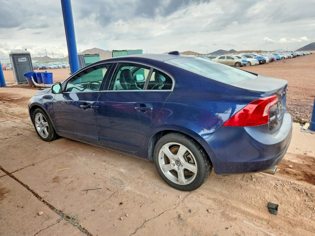 2012 Volvo S60 T5 Blue vin: YV1622FS2C2058283