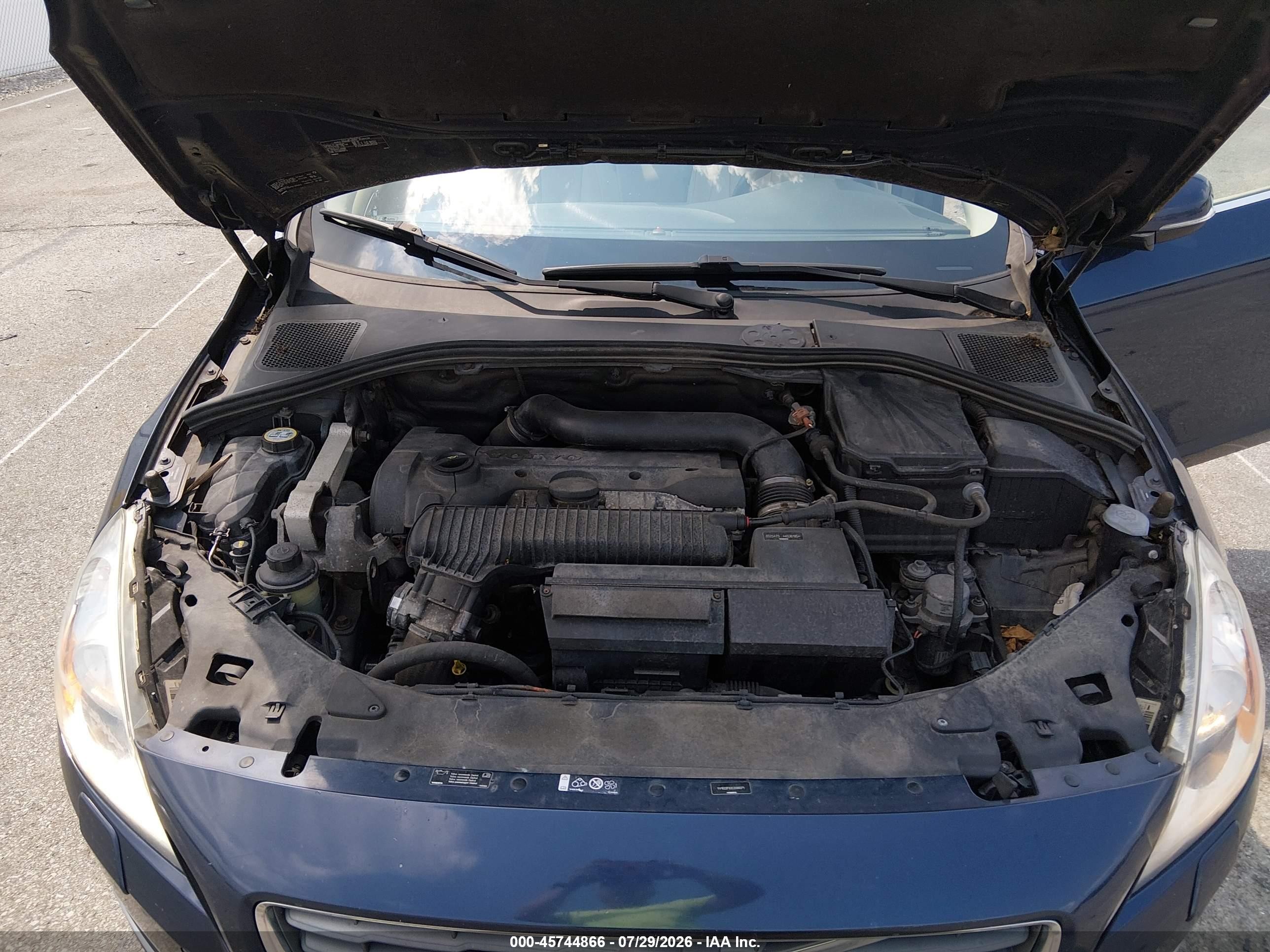 2012 Volvo S60 T5 Dark Blue vin: YV1622FS2C2099271
