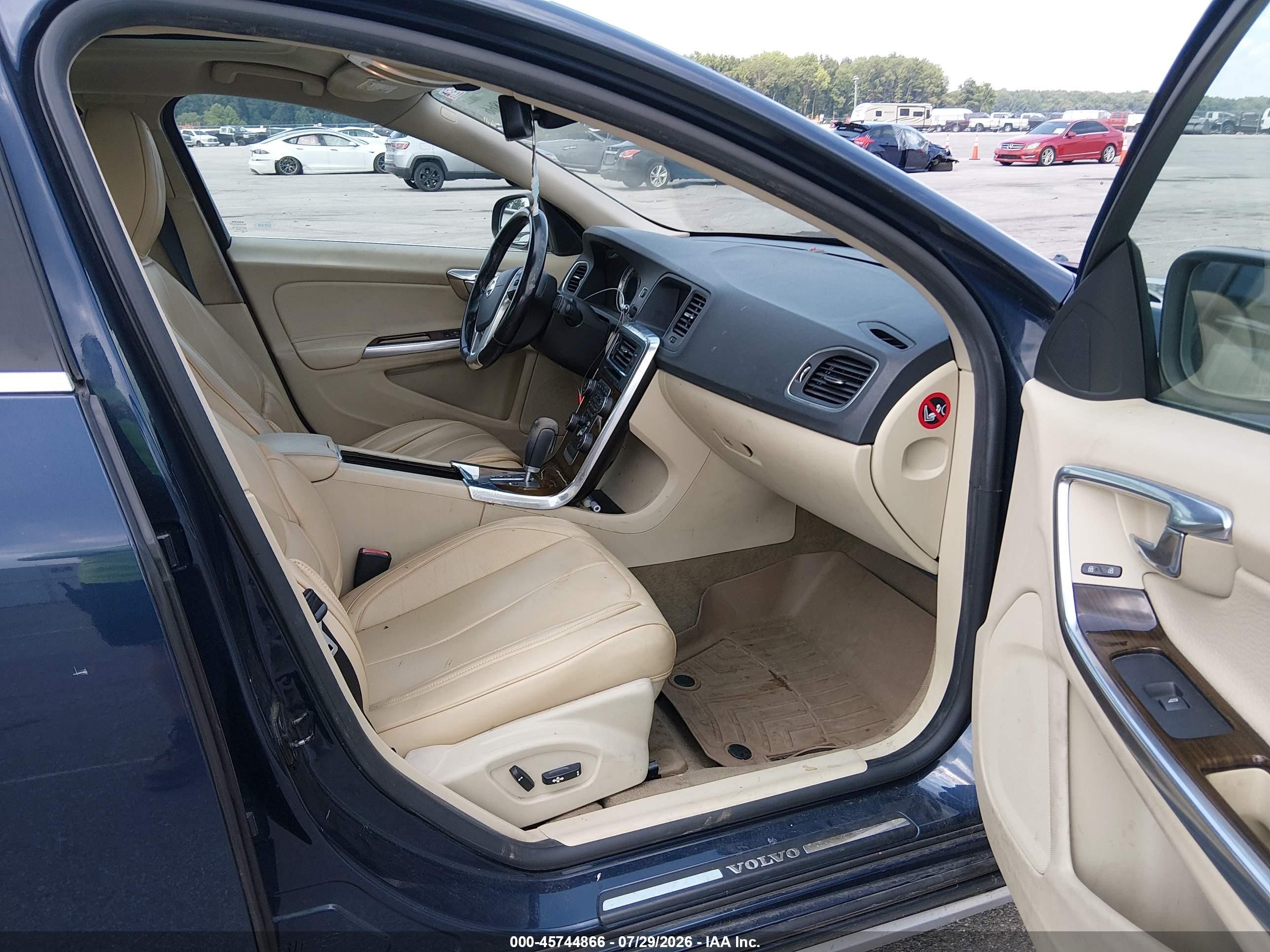 2012 Volvo S60 T5 Dark Blue vin: YV1622FS2C2099271