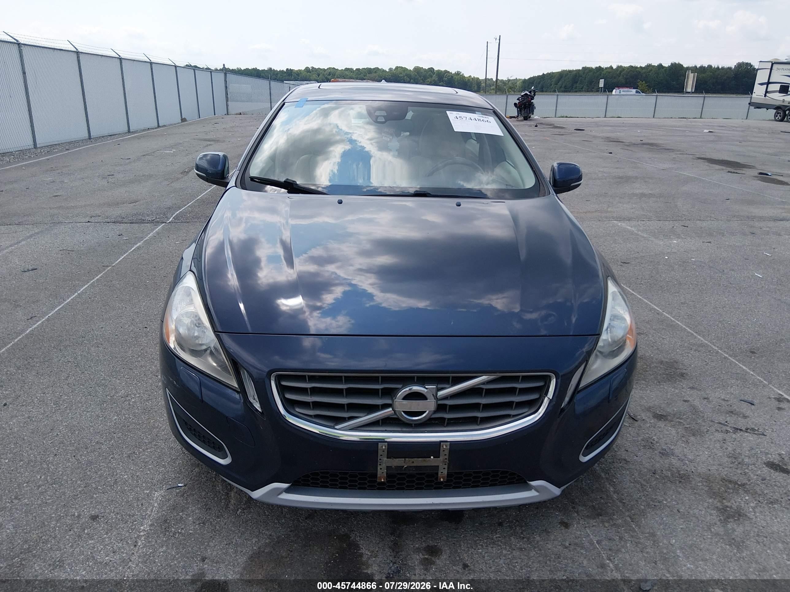 2012 Volvo S60 T5 Dark Blue vin: YV1622FS2C2099271