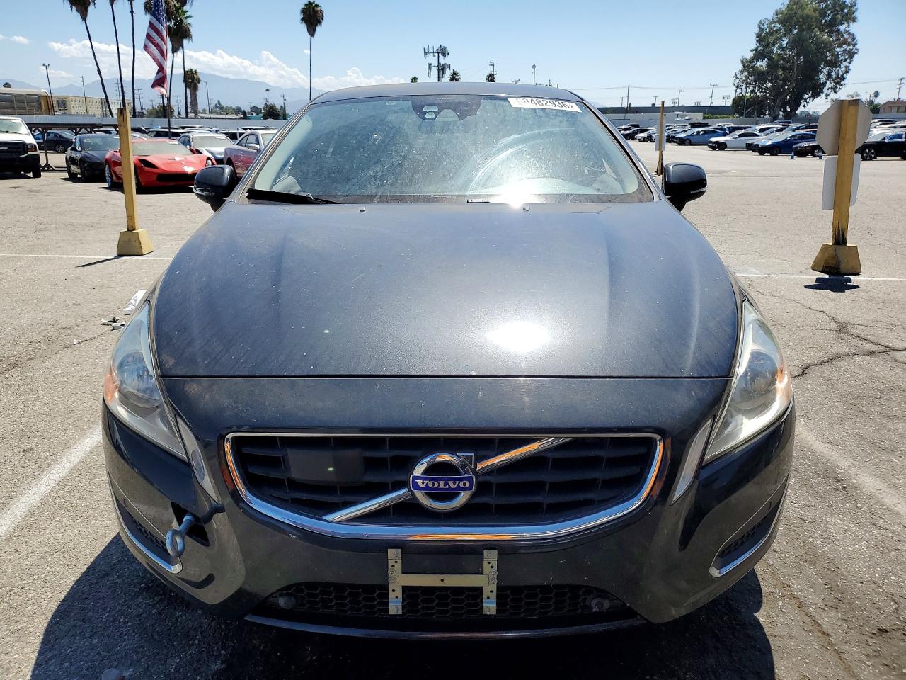 2012 Volvo S60 T5 Black vin: YV1622FS2C2113122
