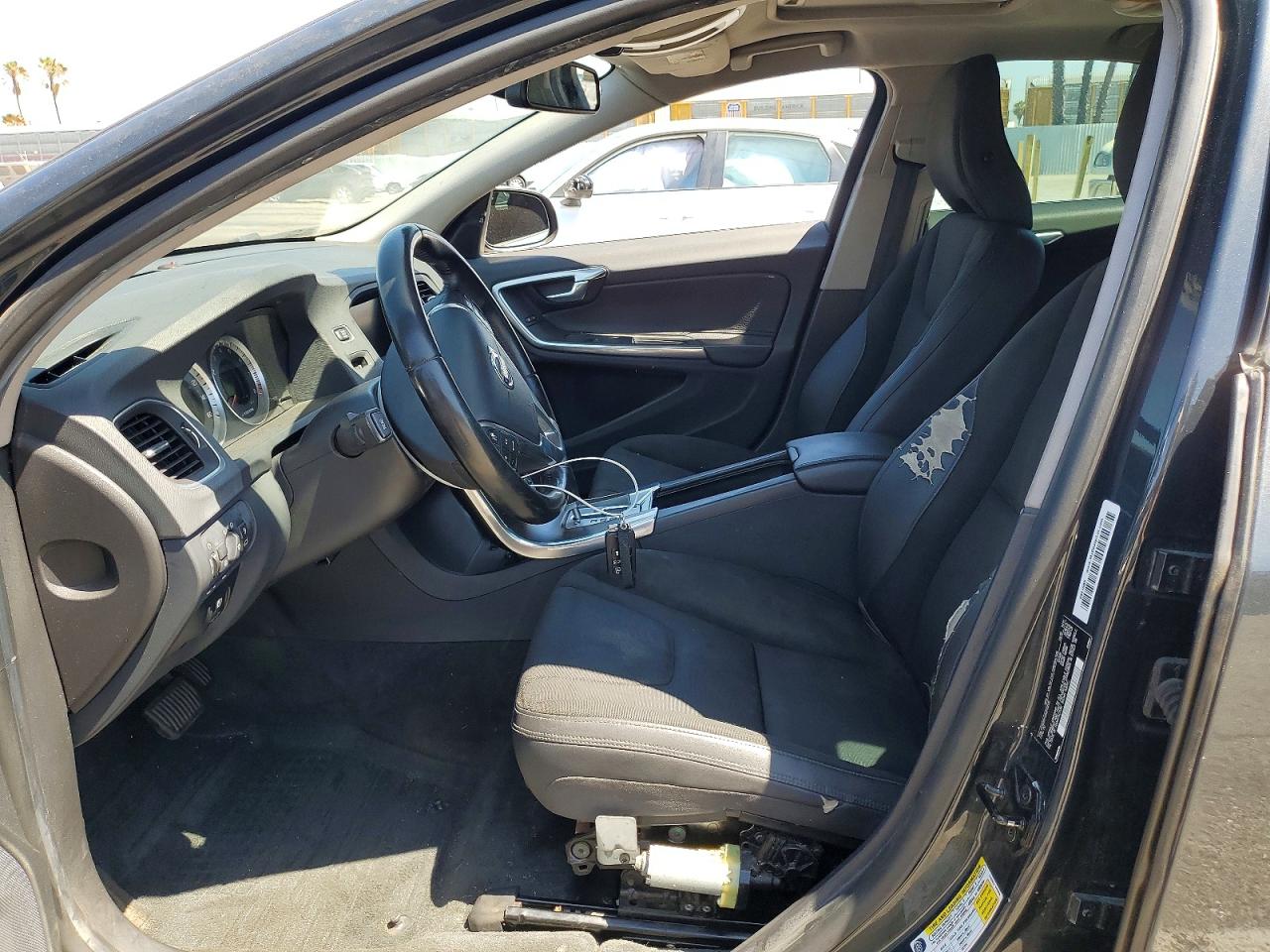 2012 Volvo S60 T5 Black vin: YV1622FS2C2113122