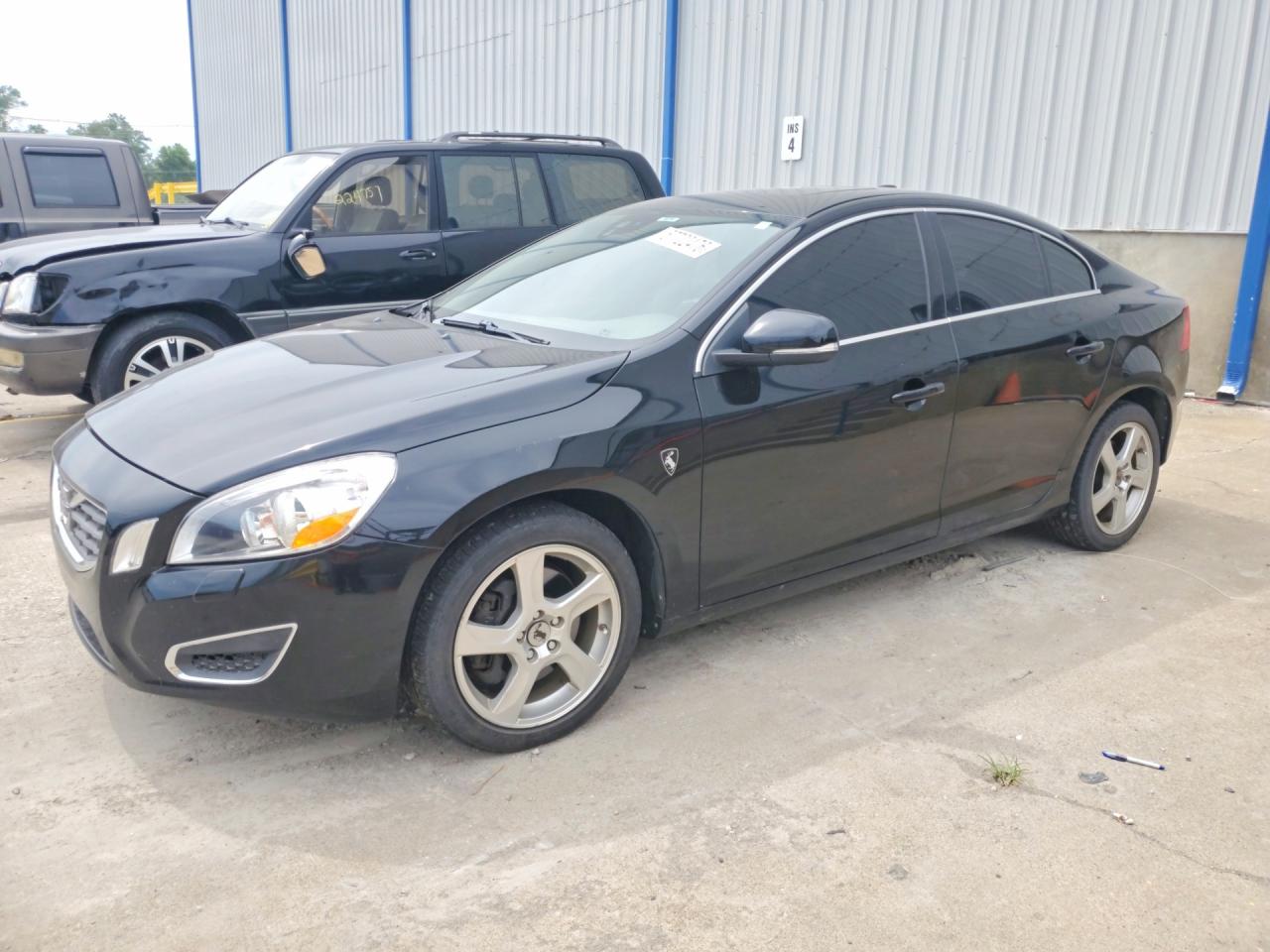 2012 Volvo S60 T5 Black vin: YV1622FS4C2028458