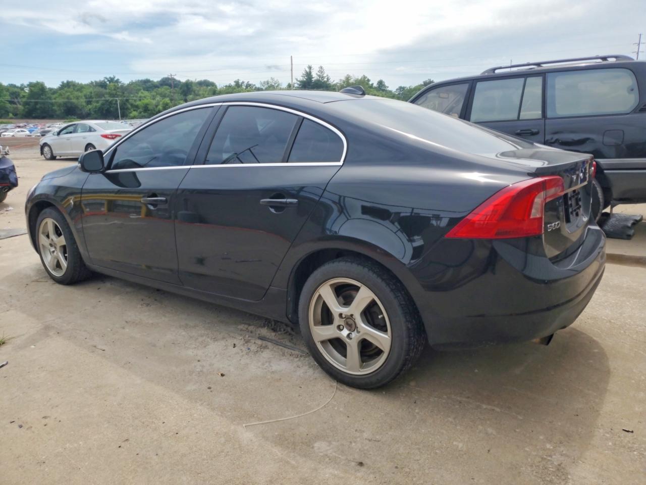 2012 Volvo S60 T5 Black vin: YV1622FS4C2028458