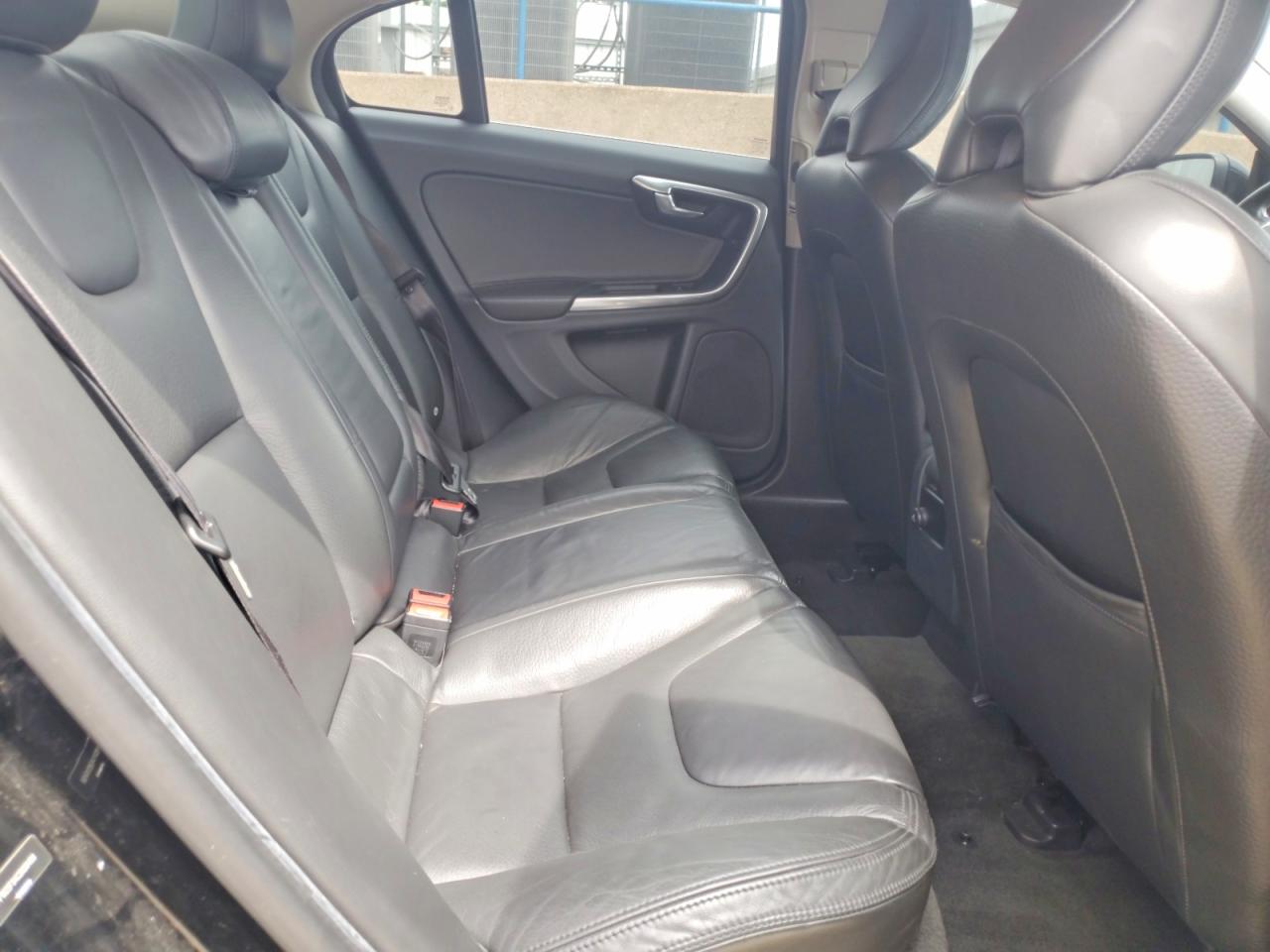 2012 Volvo S60 T5 Black vin: YV1622FS4C2028458
