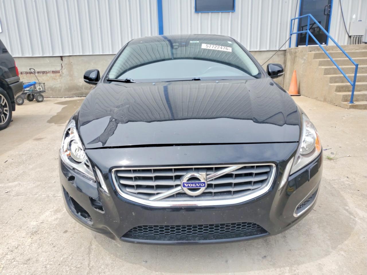 2012 Volvo S60 T5 Black vin: YV1622FS4C2028458