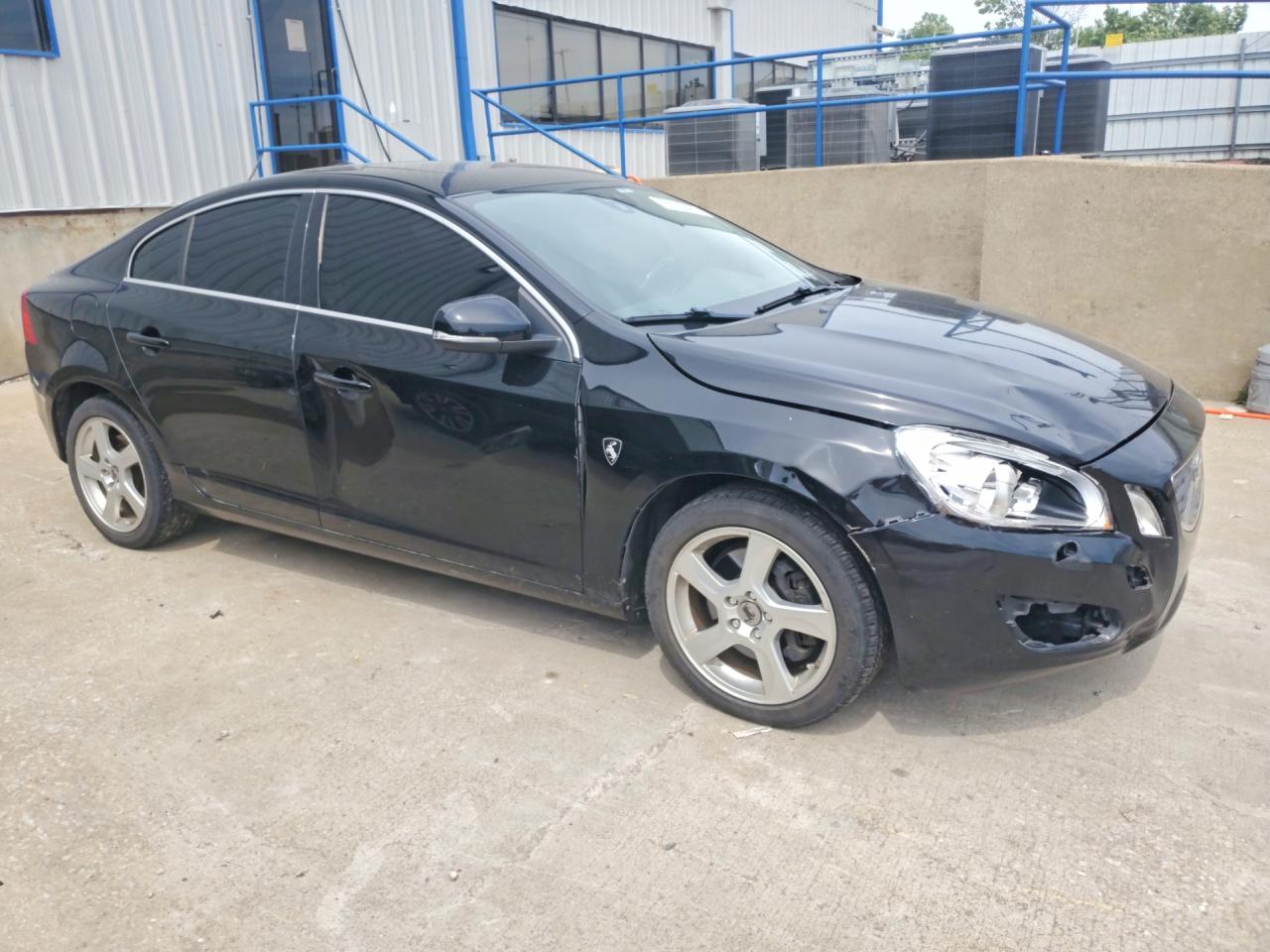 2012 Volvo S60 T5 Black vin: YV1622FS4C2028458