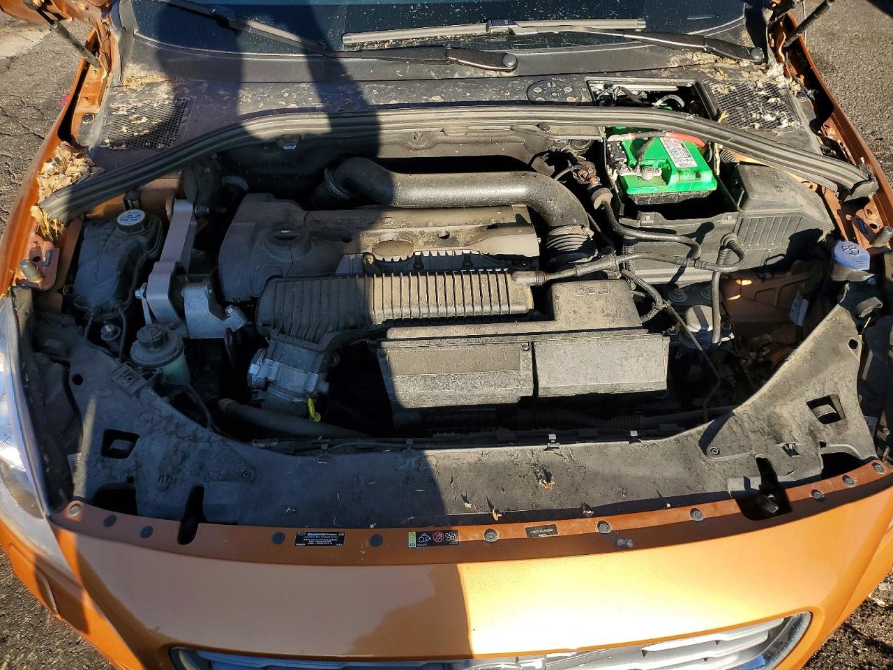 2012 Volvo S60 T5 Orange vin: YV1622FS4C2033966
