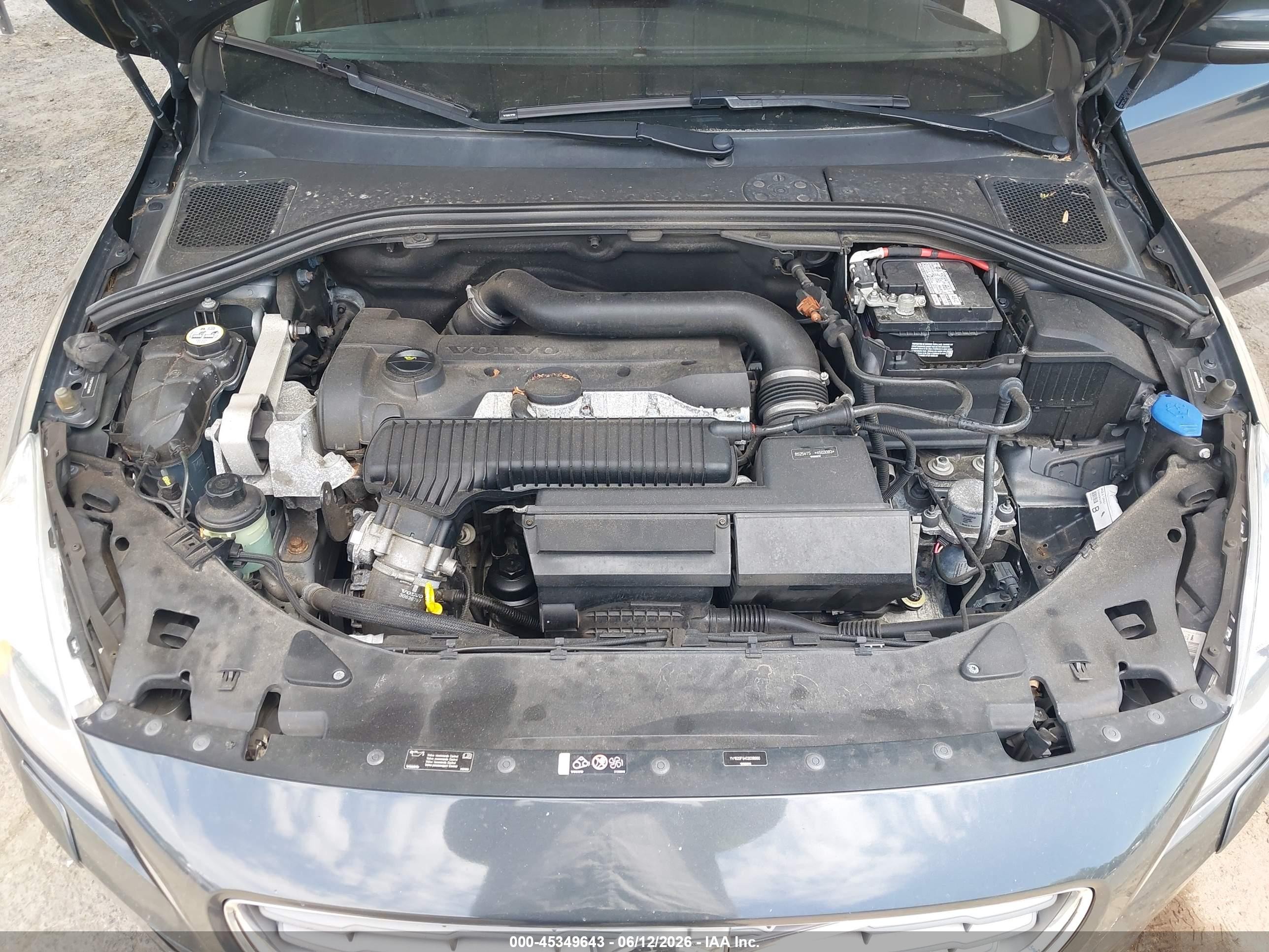 2012 Volvo S60 T5 Серый vin: YV1622FS4C2038990