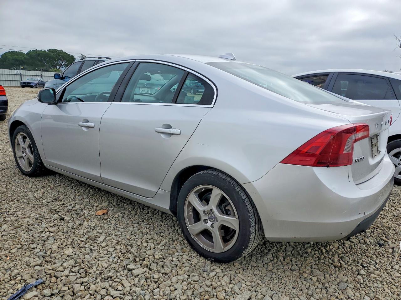 2012 Volvo S60 T5 Silver vin: YV1622FS4C2057765